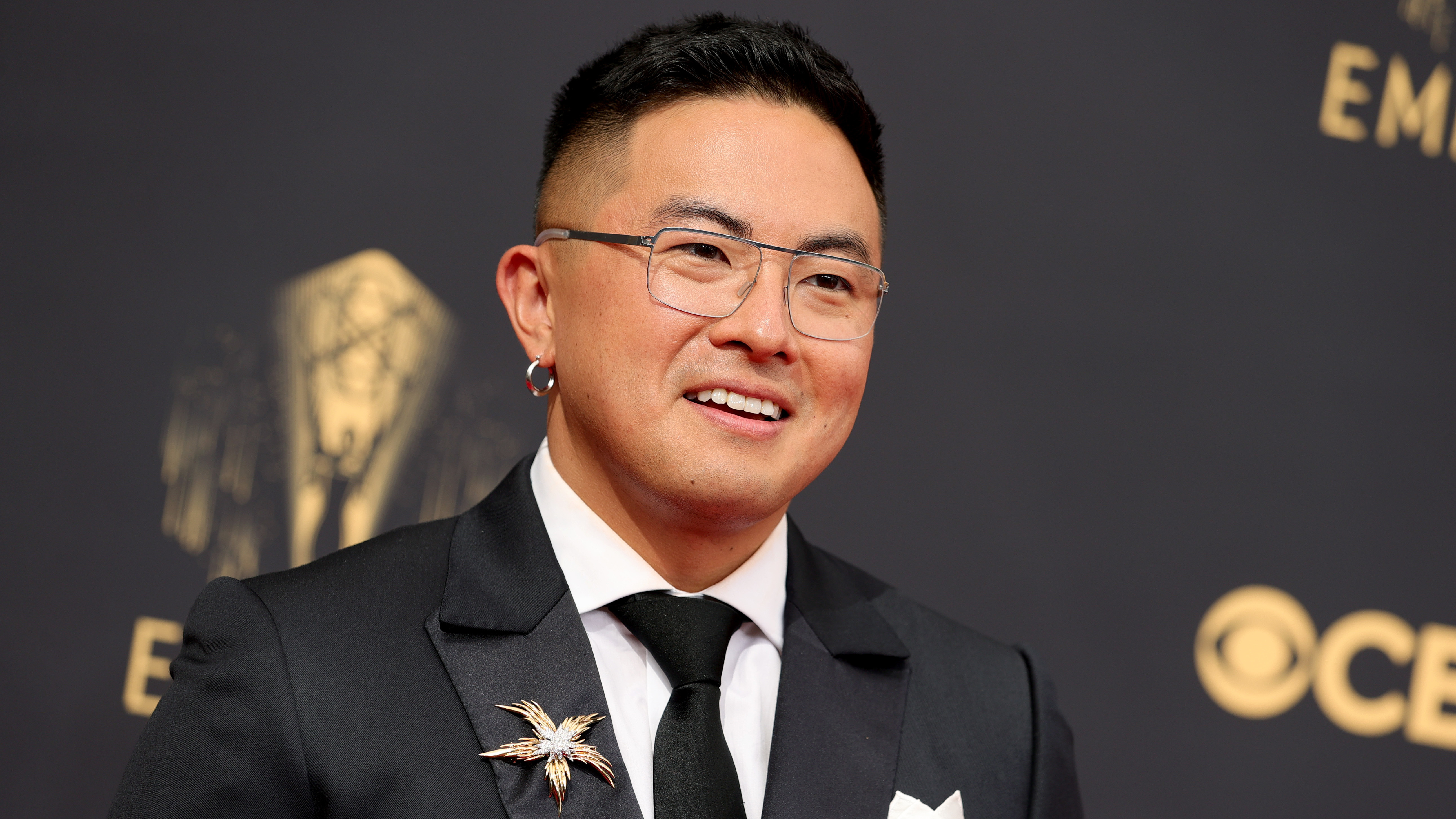 Bowen Yang attends the 73rd Primetime Emmy Awards at L.A. LIVE on September 19, 2021 in Los Angeles, California.