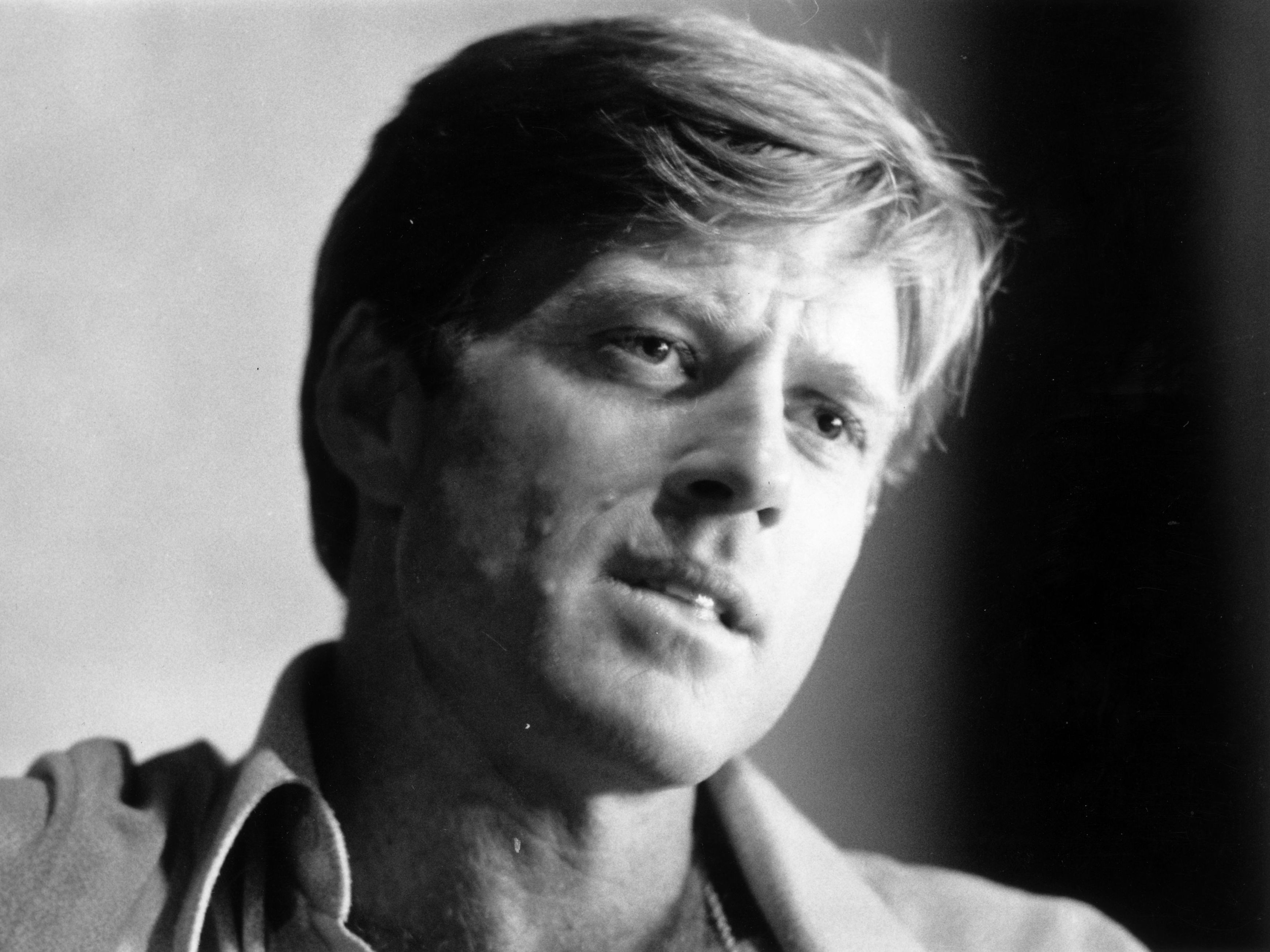 Robert Redford, in London for a lecture in 1973.
