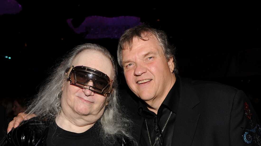 NEW YORK, NY - JUNE 14: Jim Steinman and Meat Loaf attend at the Songwriters Hall of Fame 43rd Annual induction and awards at The New York Marriott Marquis on June 14, 2012 in New York City. (Photo by Larry Busacca/Getty Images for Songwriters Hall Of Fame)