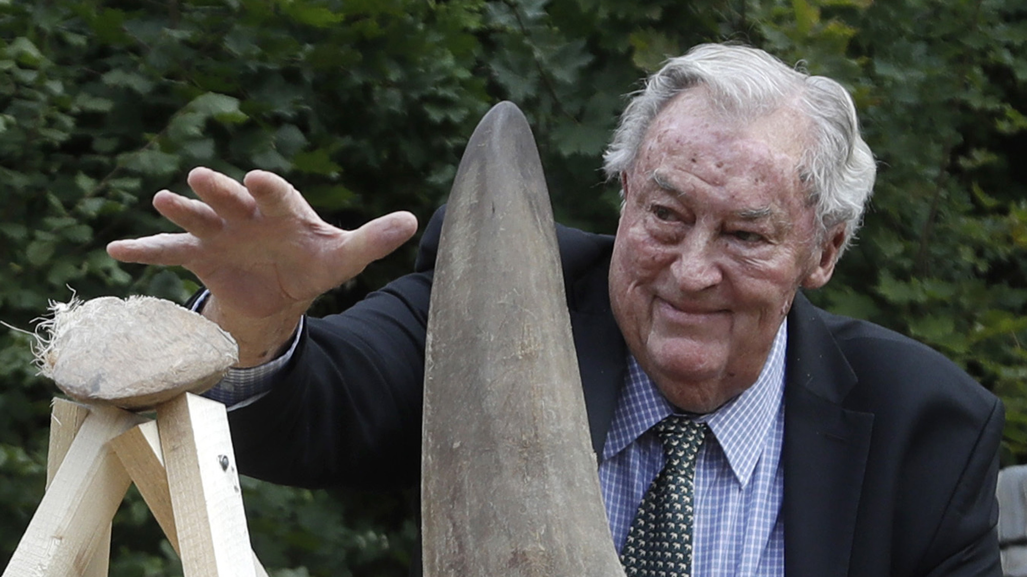 Richard Leakey, world-renowned fossil-hunter and conservationist ... image