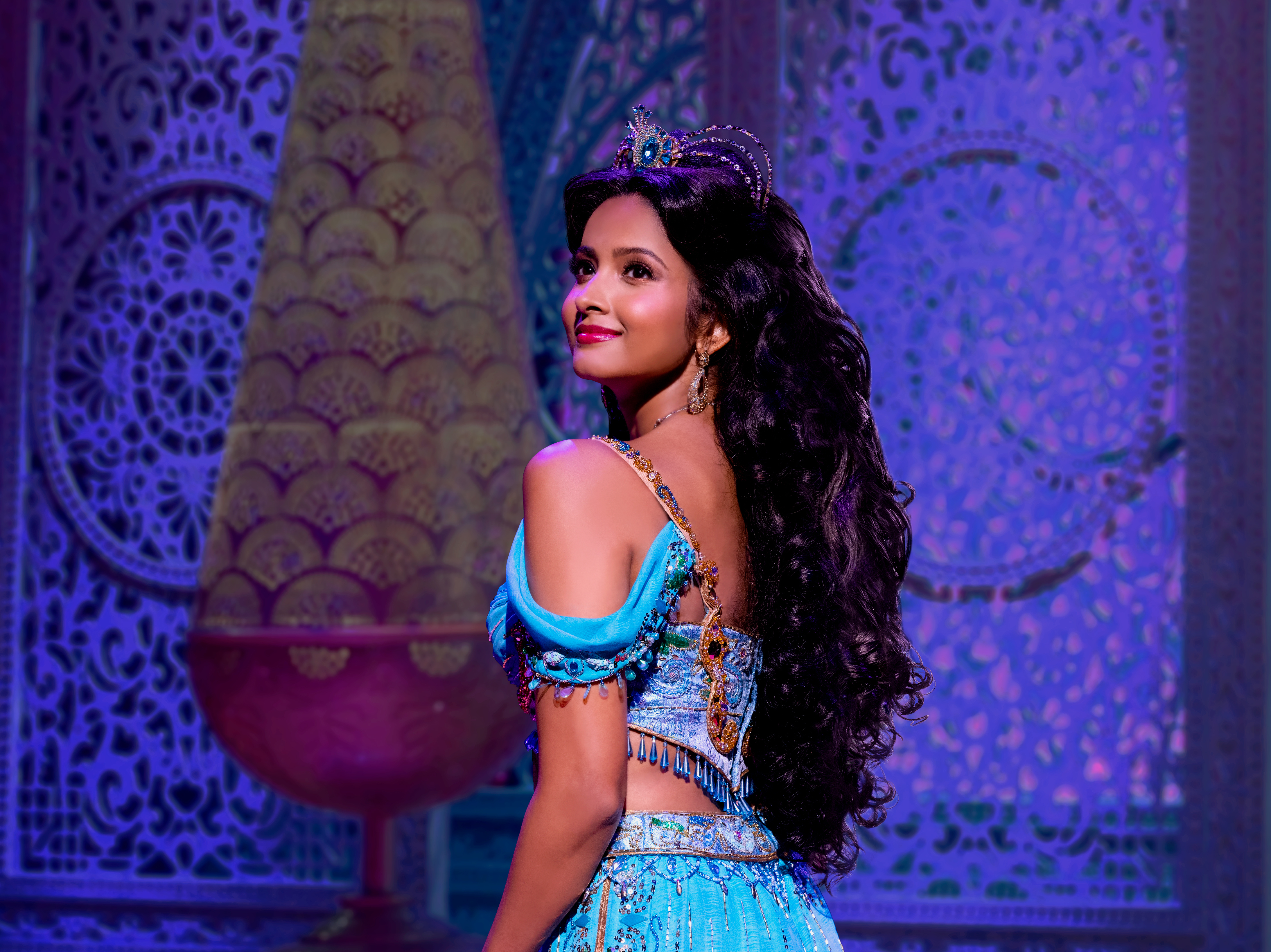 1st South Asian cast as Jasmine in Broadway's 'Aladdin' brings culture to  role : NPR