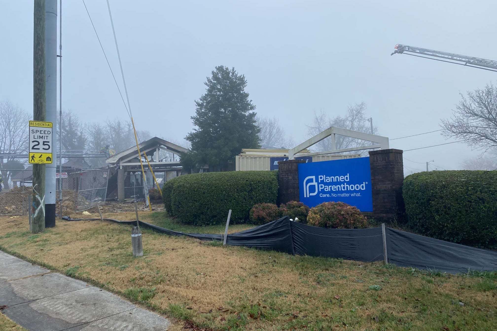 Investigators and officials have ruled that the New Year's Eve fire at a Knoxville Planned Parenthood building was intentional. (Knoxville Fire Department)