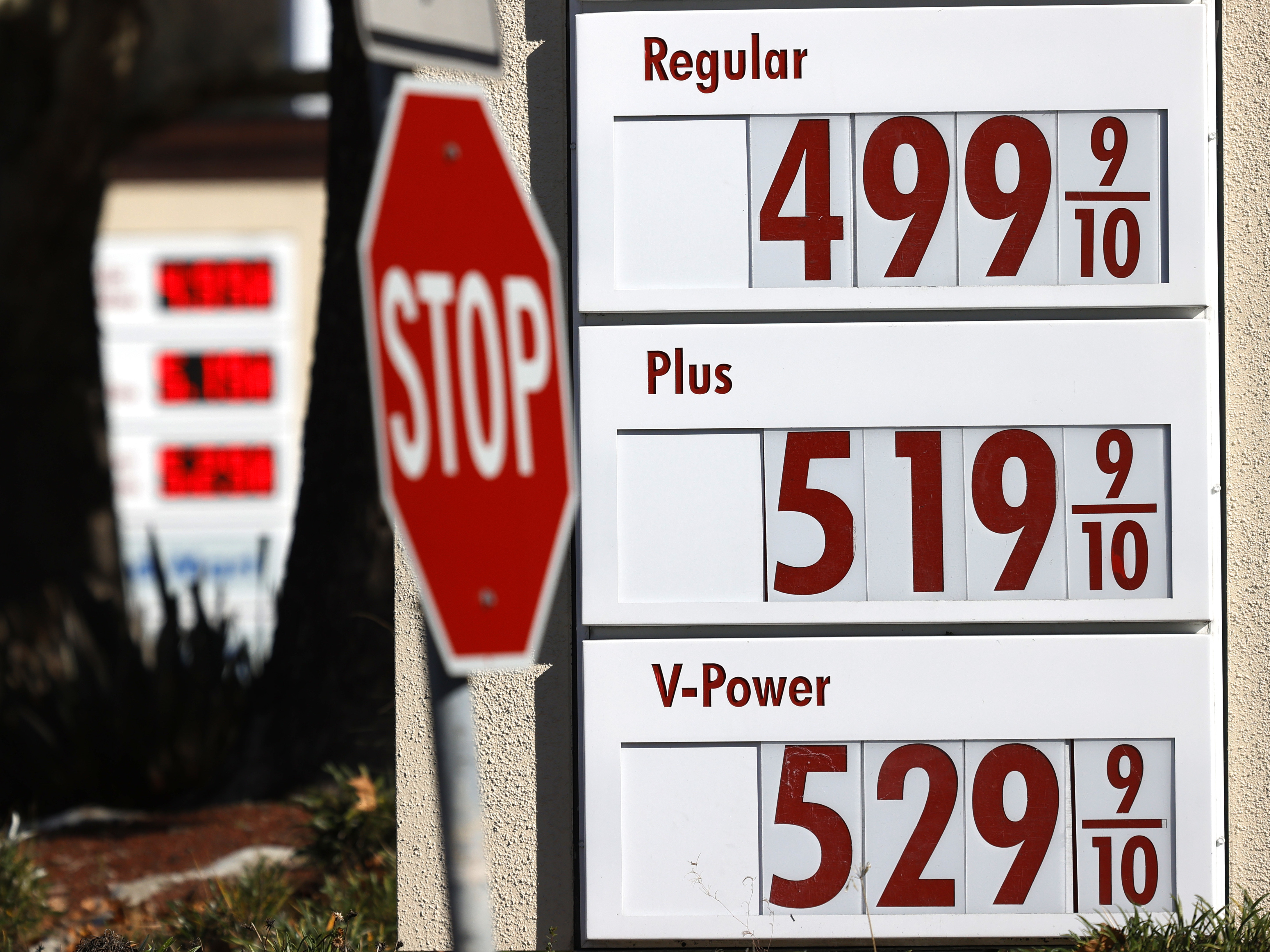 Consumer prices — including gas — are surging at their highest annual pace in around 40 years. (Getty Images)