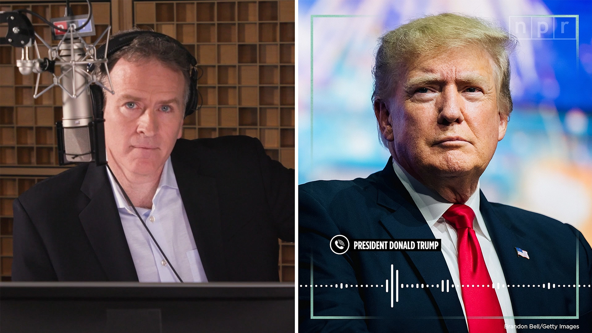 Read NPR's full interview with former President Donald Trump