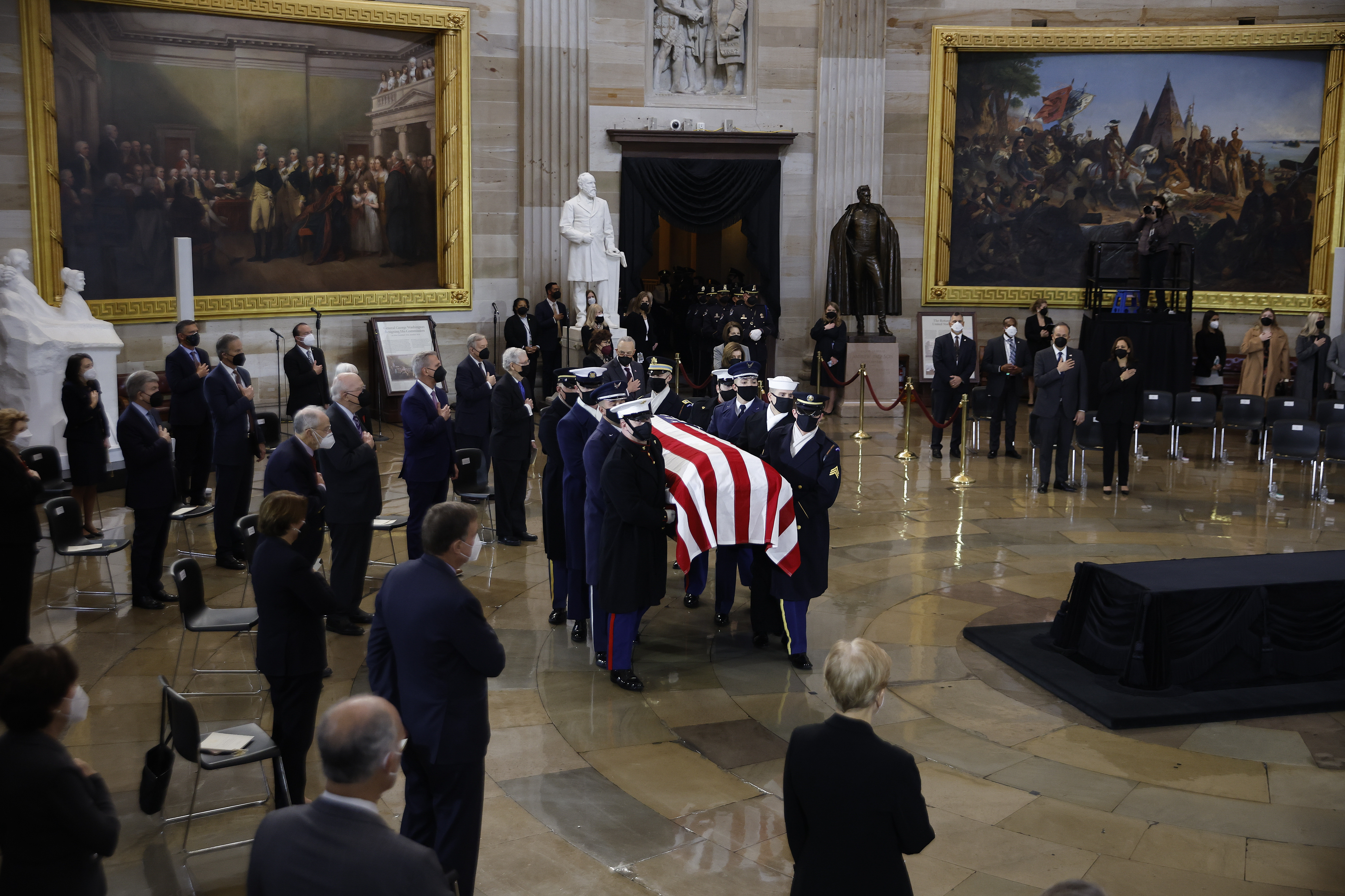 Harry Reid lies in state at the U.S. Capitol - Vimarsana News