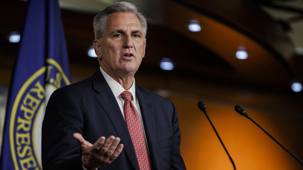 The Jan. 6 select committee has requested testimony from House Minority Leader Kevin McCarthy, R-Calif. (Getty Images)