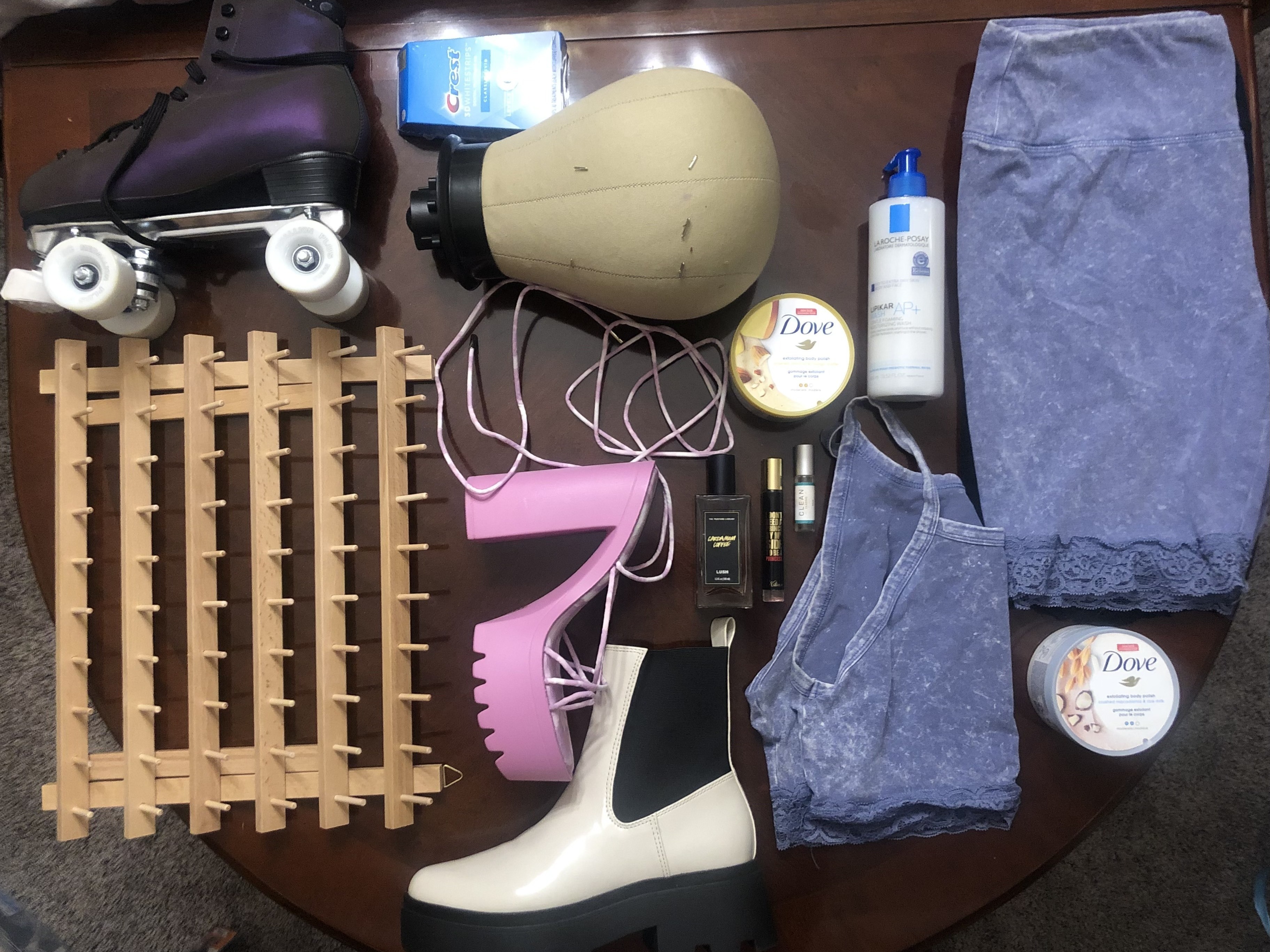 A sampling of products Mayowa Aina bought after seeing them on TikTok. (Mayowa Aina)