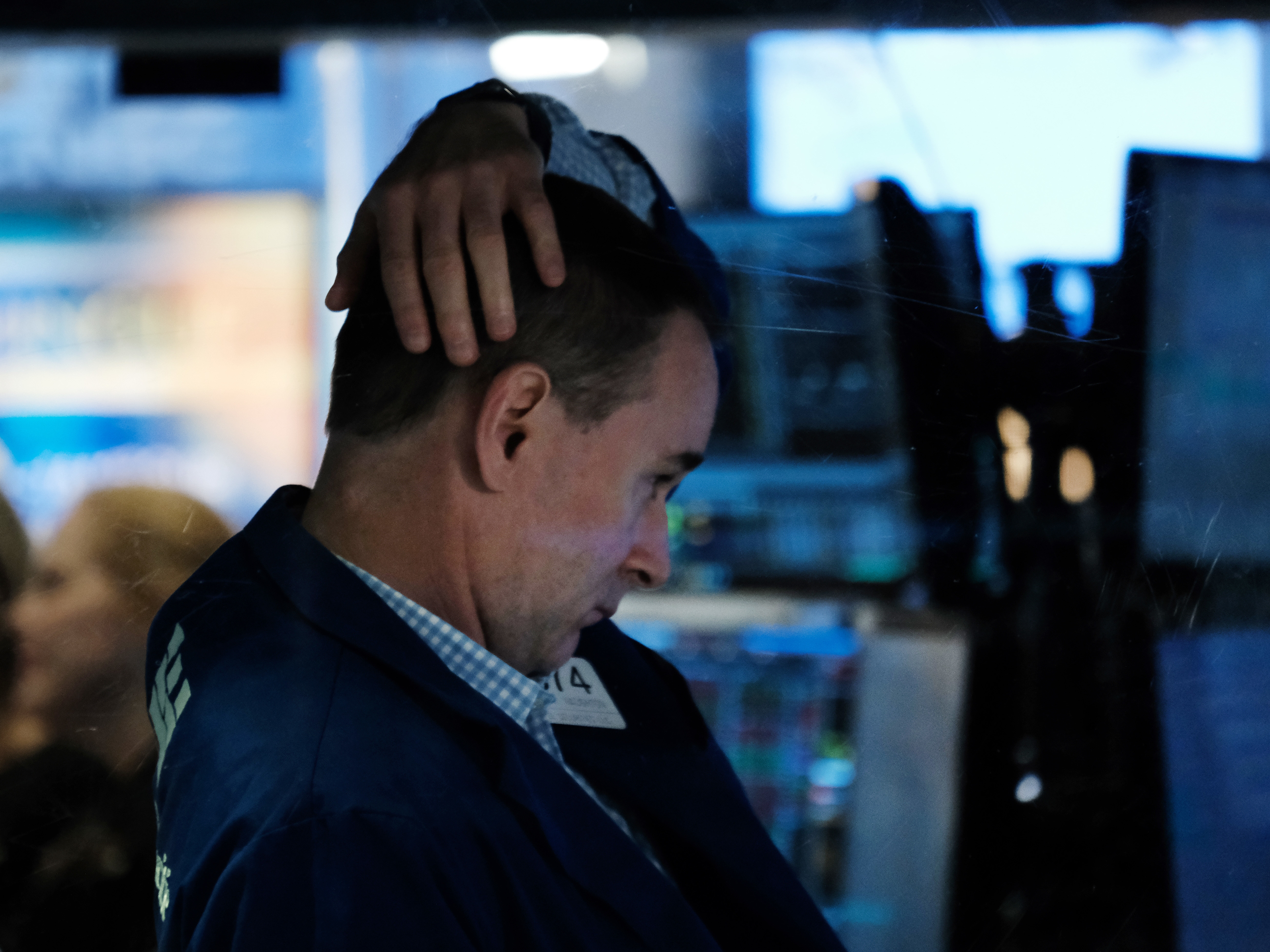 A trader works on the floor of the New York Stock Exchange on Oct. 4, 2021, in New York City. Stocks and bonds have tumbled this year as a spike in inflation has investors bracing for higher interest rates. (Getty Images)