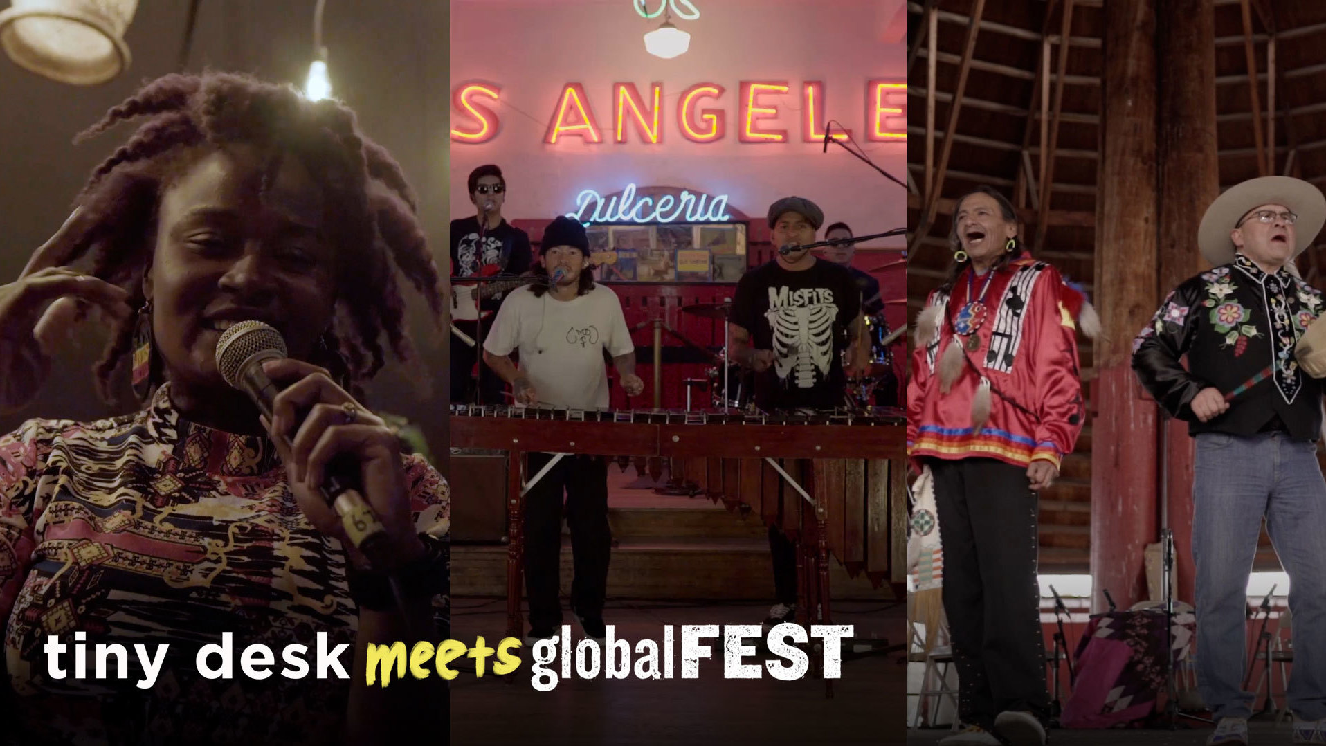Tiny Desk Meets globalFEST: Kombilesa Mí, Northern Cree, Son Rompe Pera