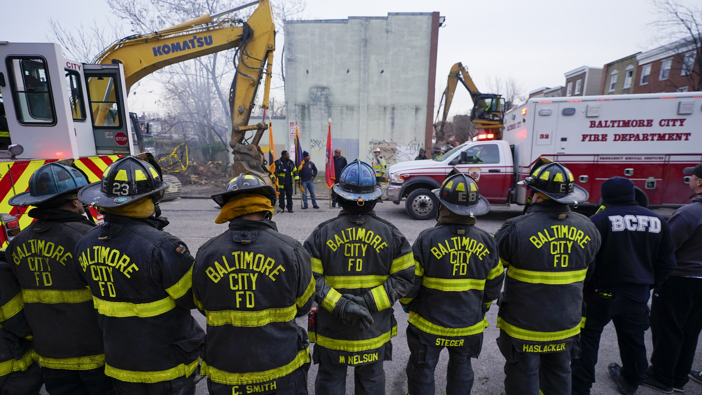 3 Baltimore firefighters die after getting trapped in a collapsed ...