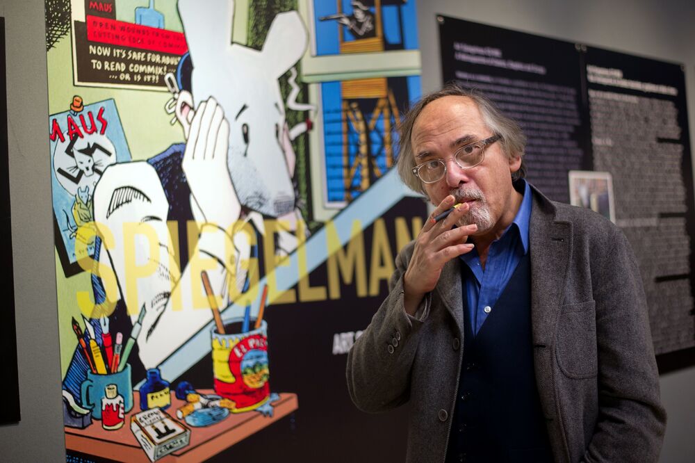 Comic book artist Art Spiegelman reacted to the McMinn County School Board's decision, saying he felt &quot;jaw-dropping disbelief.&quot; (AFP via Getty Images)