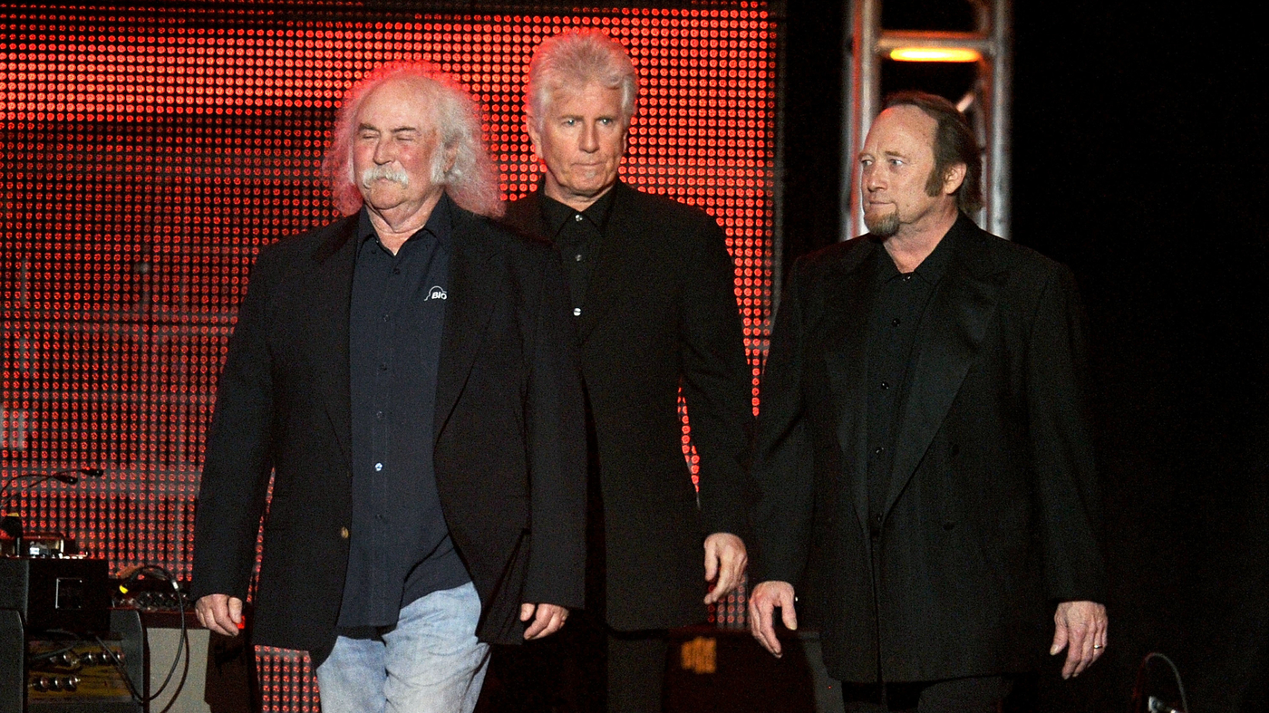 Crosby, Stills and Nash are withdrawing music from Spotify over