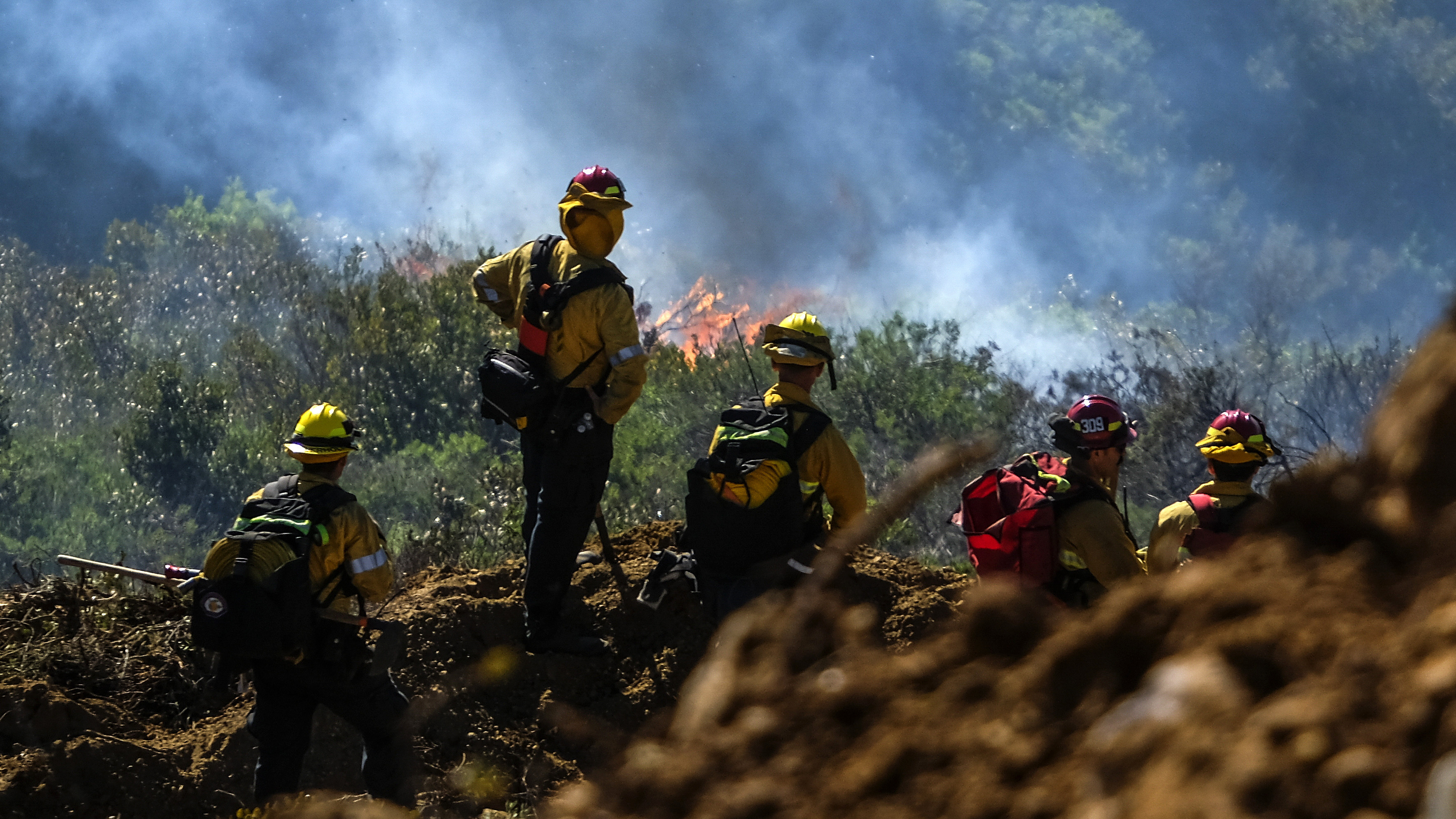 Laguna Beach fire prompts evacuations as heat, winds fuel the blaze NPR