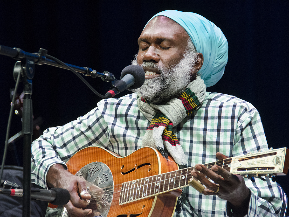 Corey Harris on the Mountain Stage