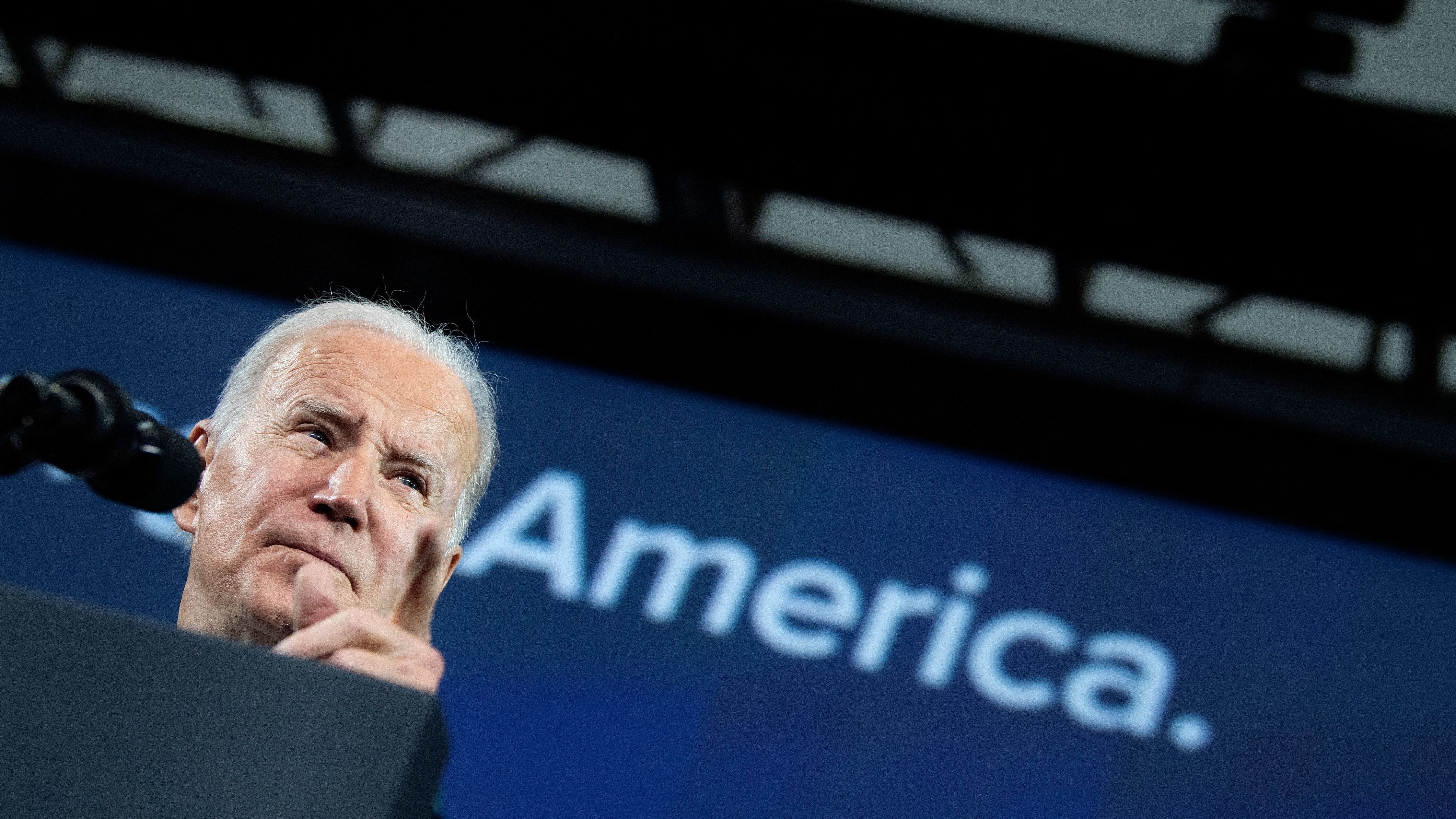 The White House says it's planning for the next phase of the coronavirus pandemic. Politically, COVID has President Biden in a precarious position. (AFP via Getty Images)