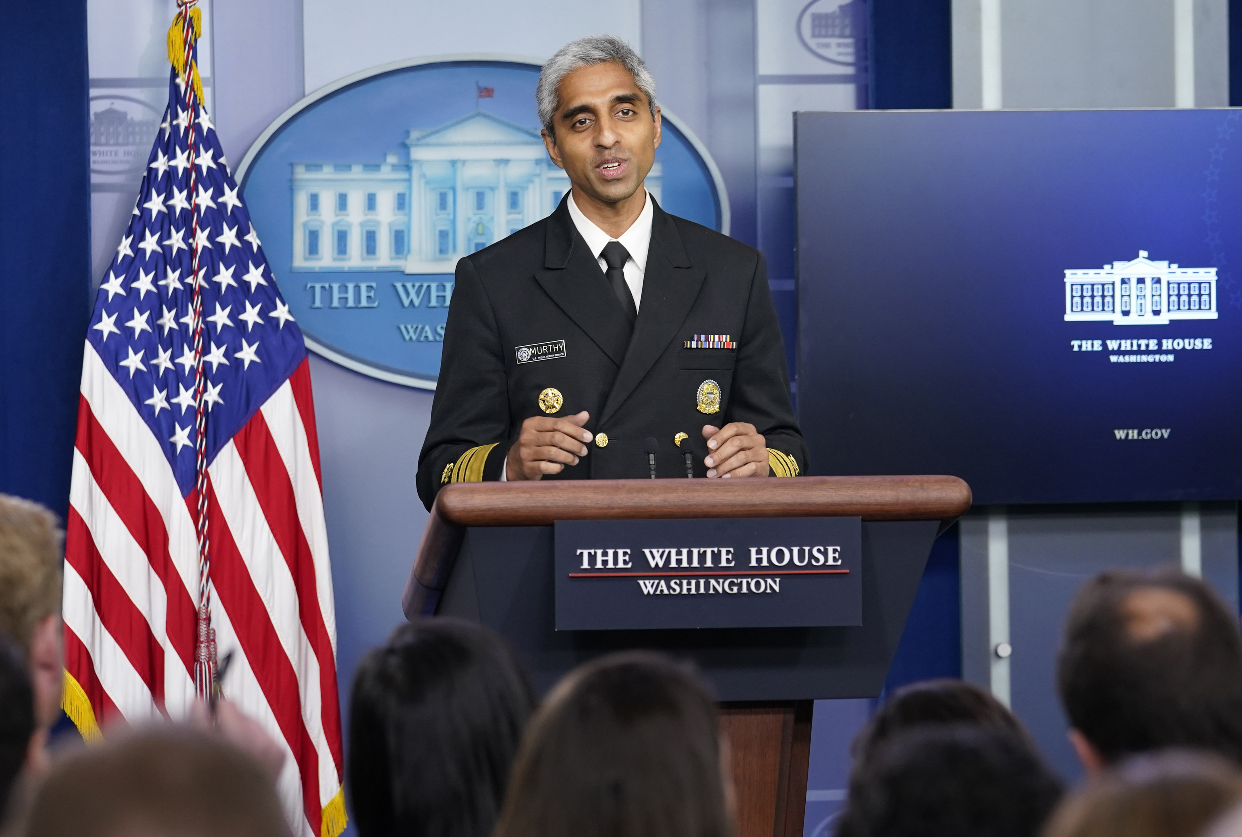 U.S. surgeon general and his entire family tested positive for COVID-19 :  NPR