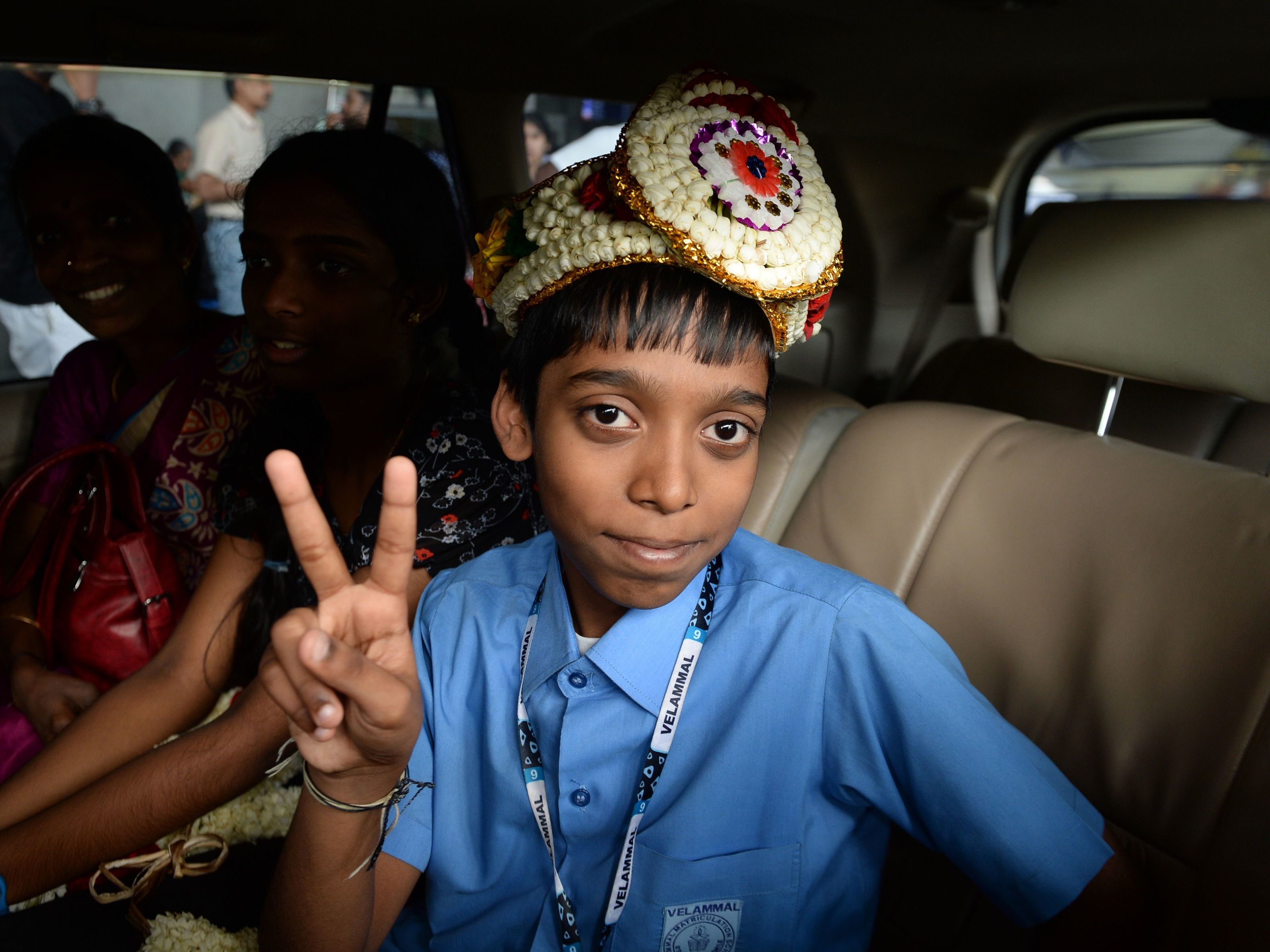 Three of the youngest Chess Grandmasters from India