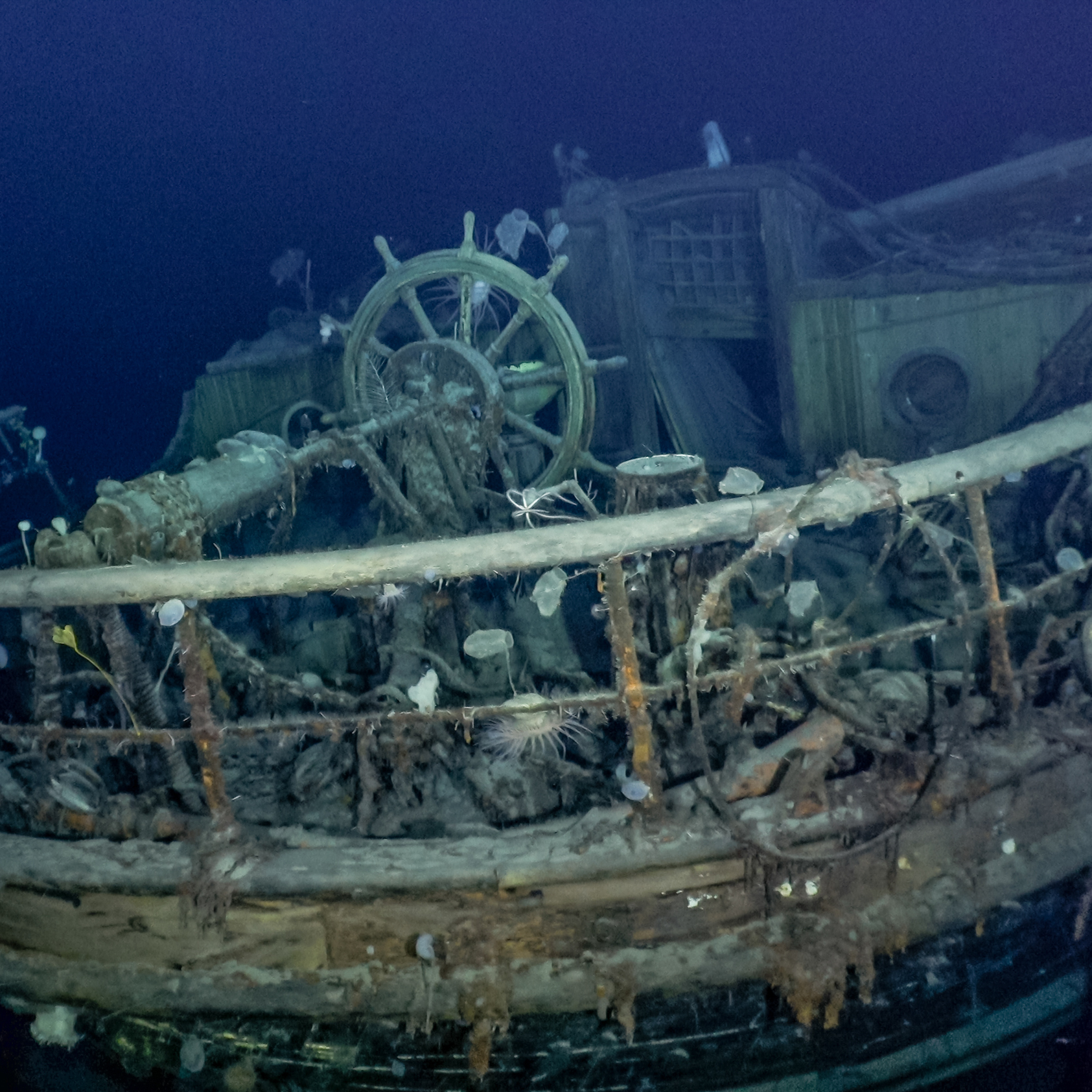 The wreck of Ernest Shackleton's ship Endurance discovered off the coast of Antarctica