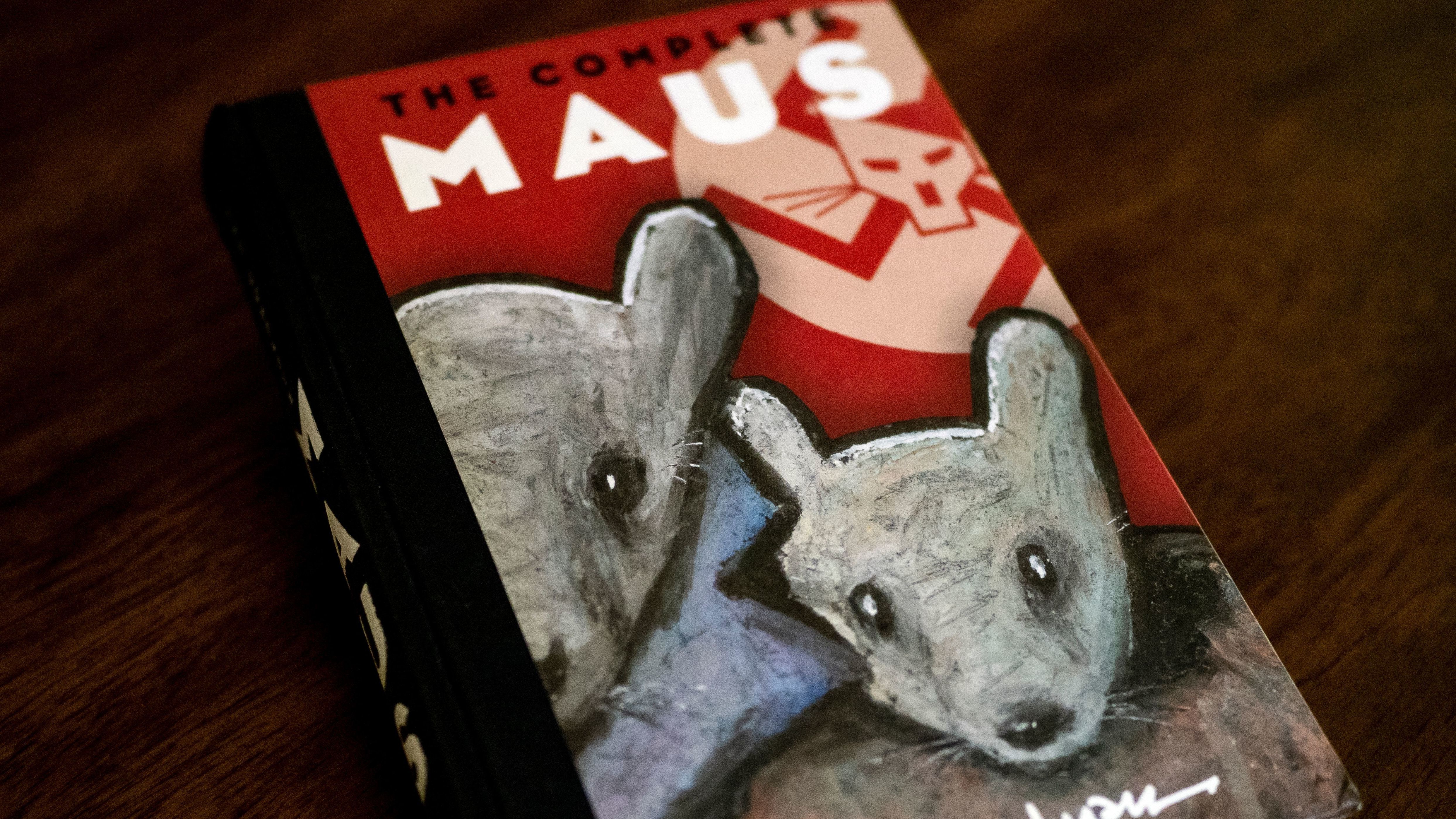 Early in 2022, a school board in Tennessee voted to remove the award-winning 1986 graphic novel on the Holocaust, &quot;Maus,&quot; from local student libraries. (AFP via Getty Images)