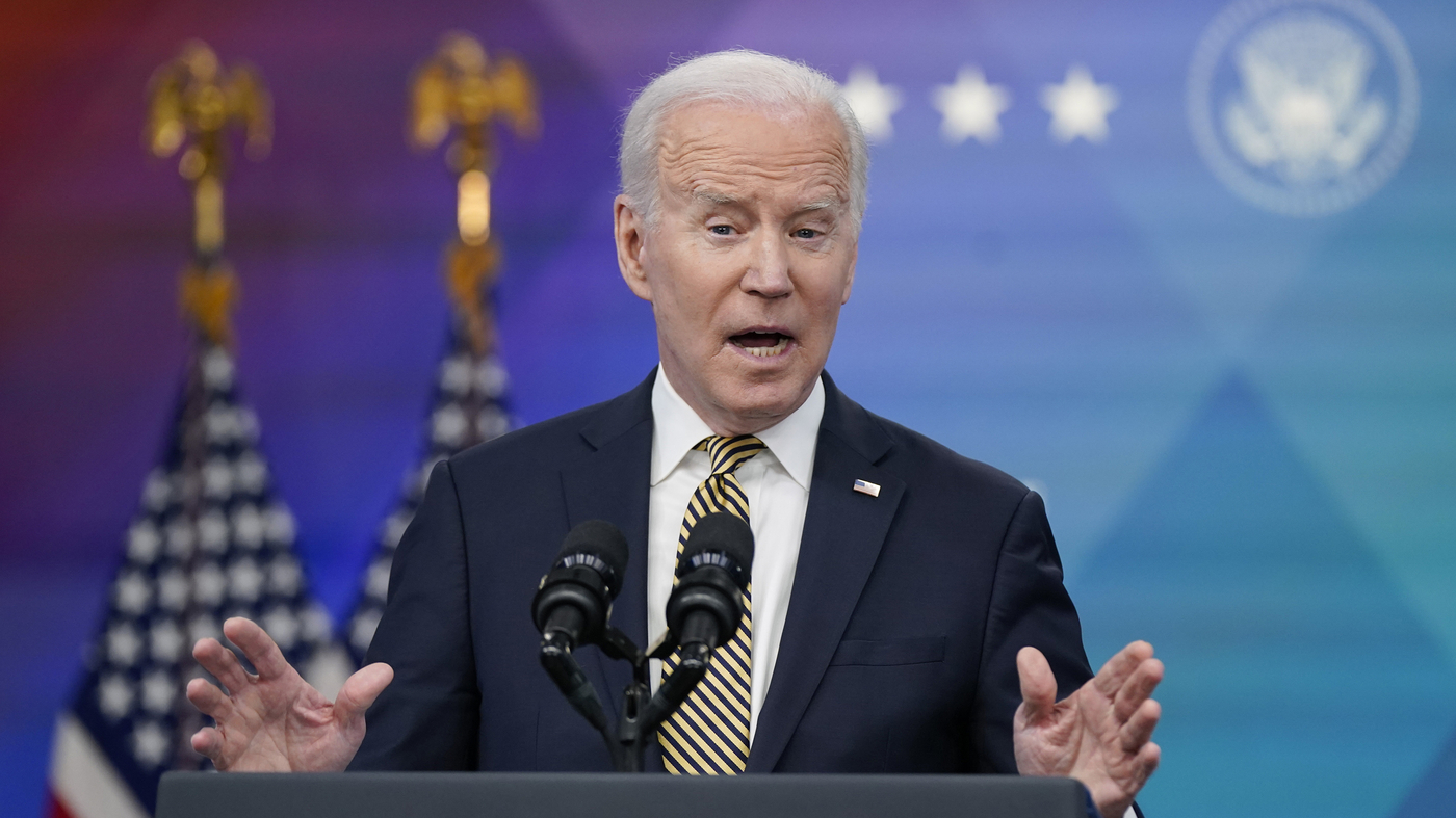 Biden calls Putin a war criminal NPR