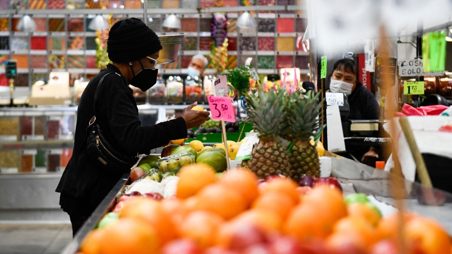 Many Americans are foregoing masks in public places with COVID restrictions easing, but for the immunocompromised the risk of doing so is much higher. (AFP via Getty Images)