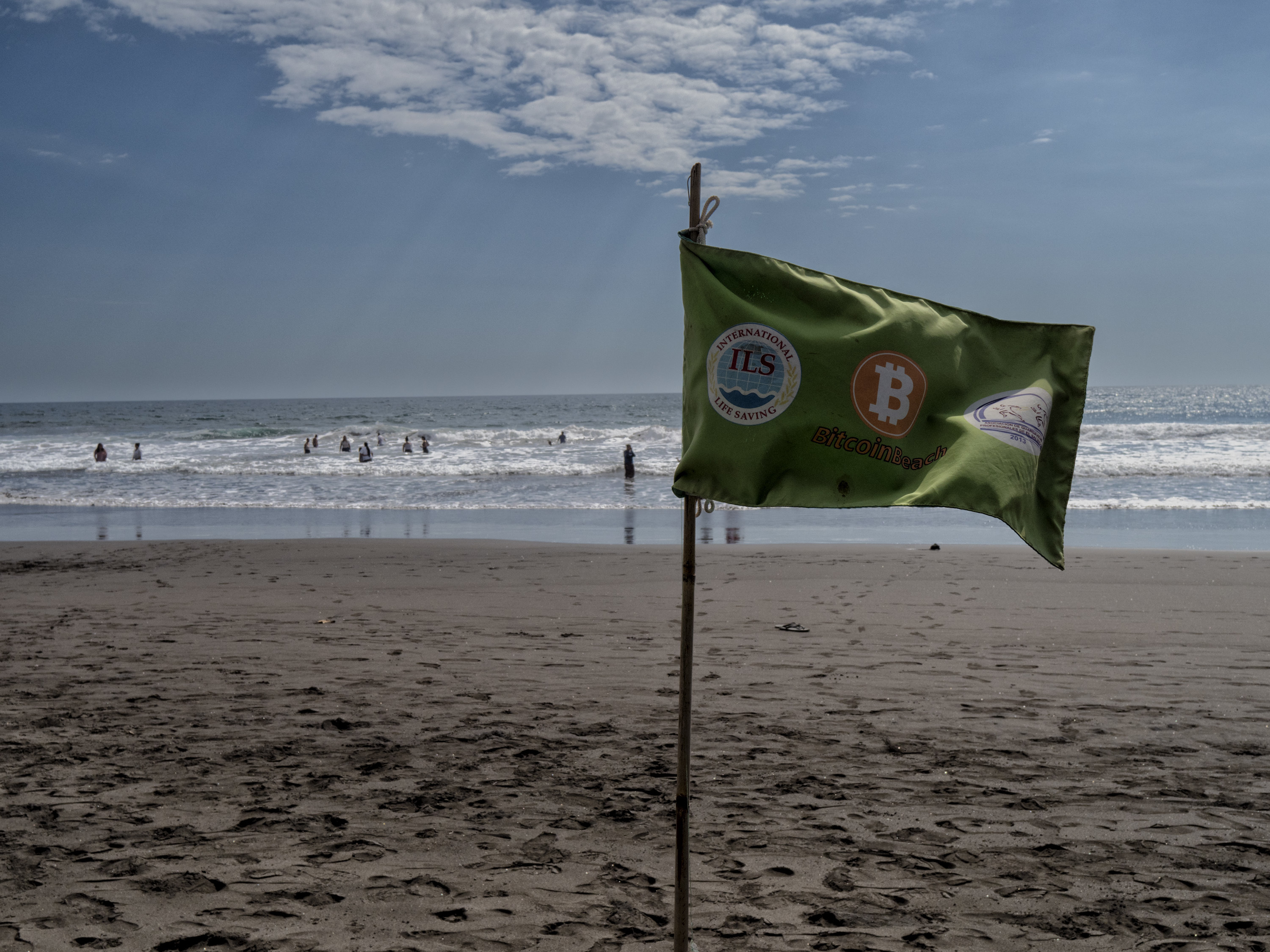 El Salvador's El Zonte is now popularly known as &quot;Bitcoin Beach,&quot; for being the first town to use the cryptocurrency as a form of payment for services, products and salaries. (Juan Carlos for NPR)
