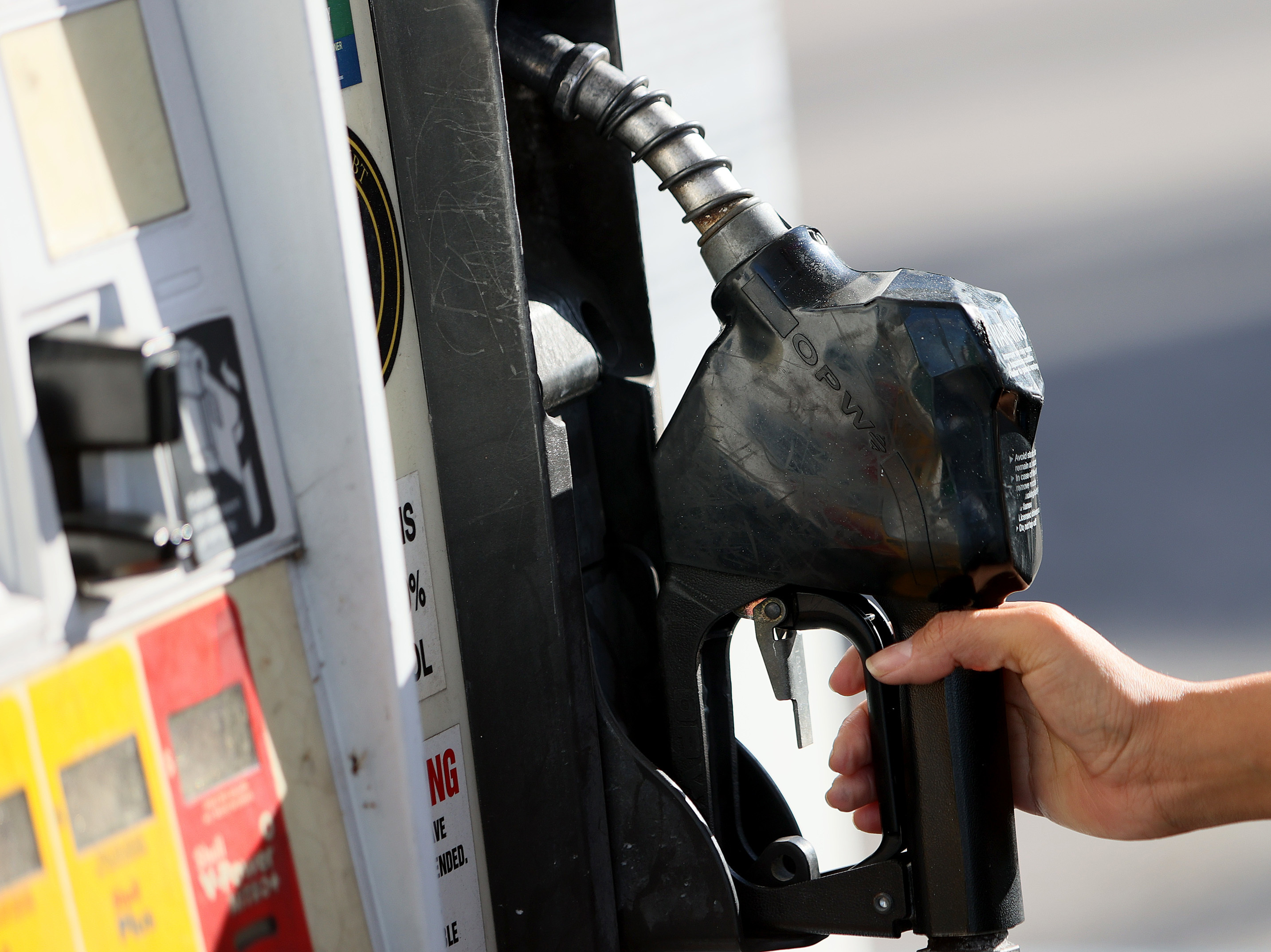 Gas prices have hit a record high, not adjusted for inflation, which has sparked increased demand for electric cars, hybrids and smaller gasoline-powered vehicles. But shoppers may not find much to choose from. (Getty Images)