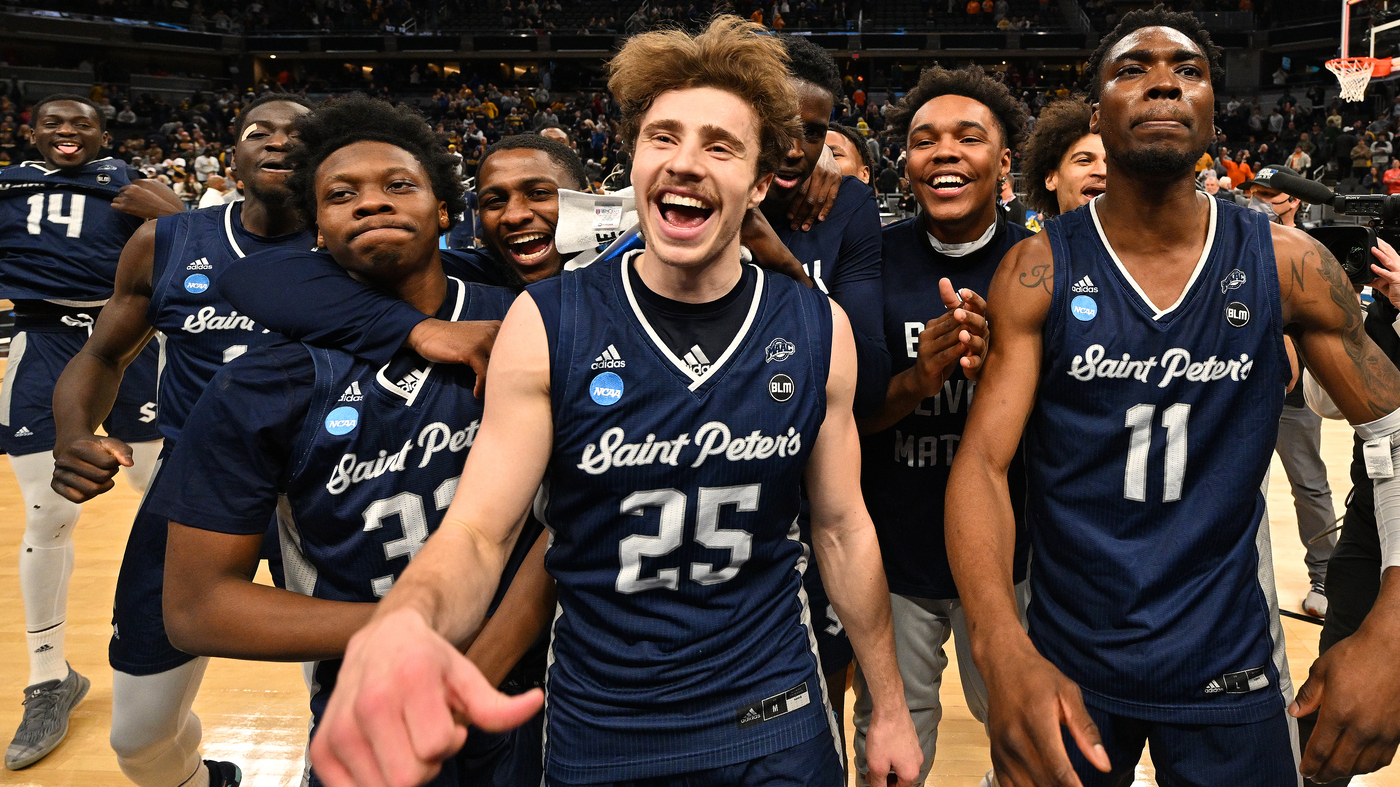 What to know about Saint Peter's March Madness Cinderella story : NPR