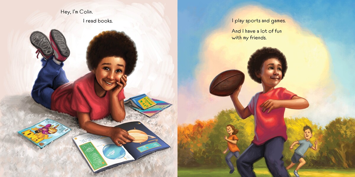 I Color Myself Different, written by Colin Kaepernick and illustrated by Eric Wilkerson