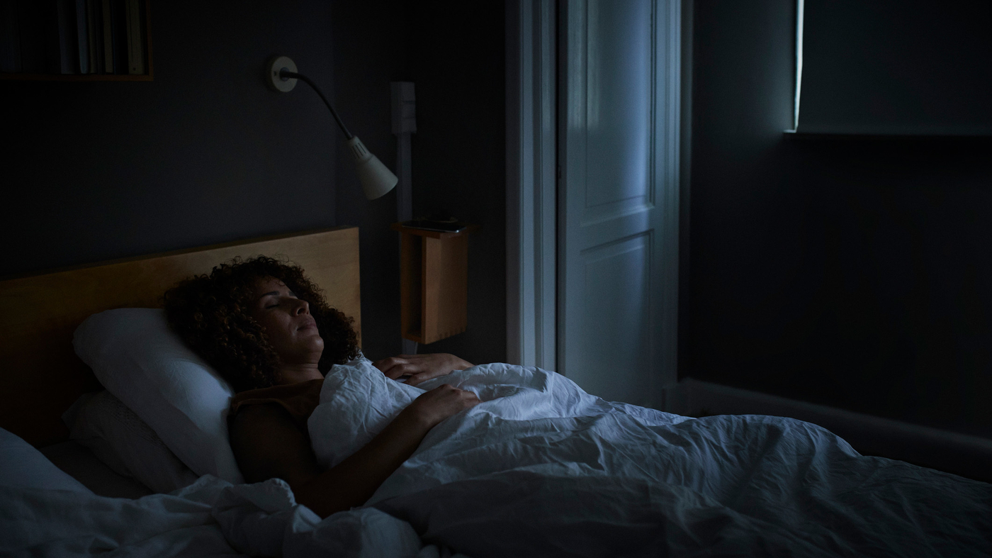 Sleeping with even a little light can be unhealthy, study finds : Shots -  Health News : NPR