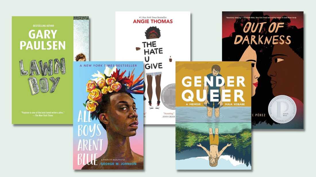 Some of the most challenged books in 2021, according to the ALA.