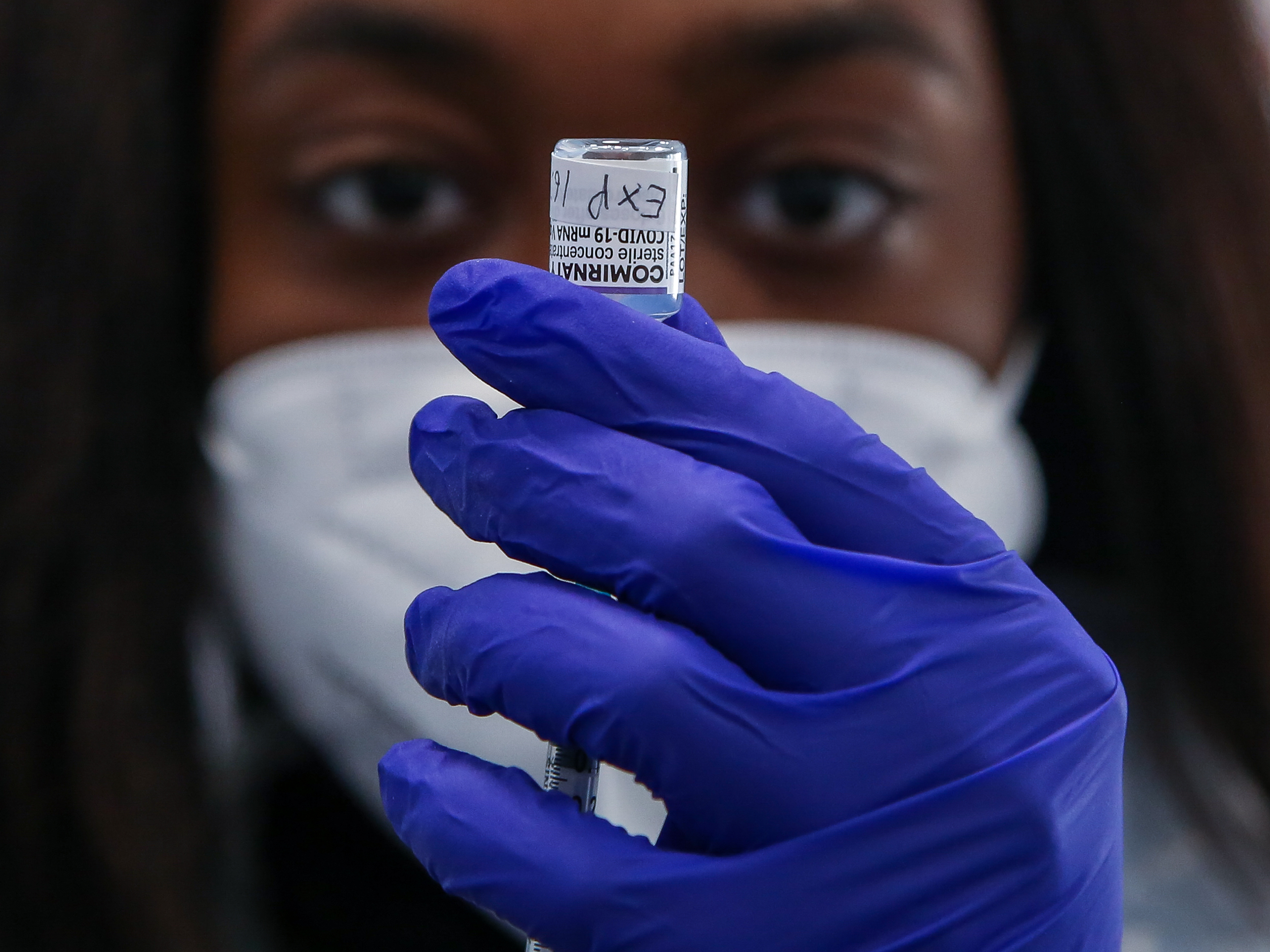 This week, the Food and Drug Administration met with outside advisers to talk about the next steps in formulating a COVID-19 vaccination plan. (SOPA Images/LightRocket via Getty Images)