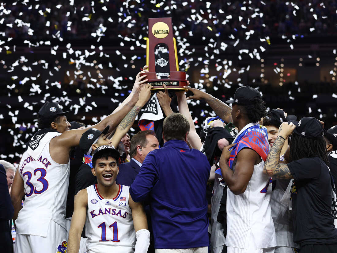 NCAA probe hangs over University of Kansas men's basketball : NPR