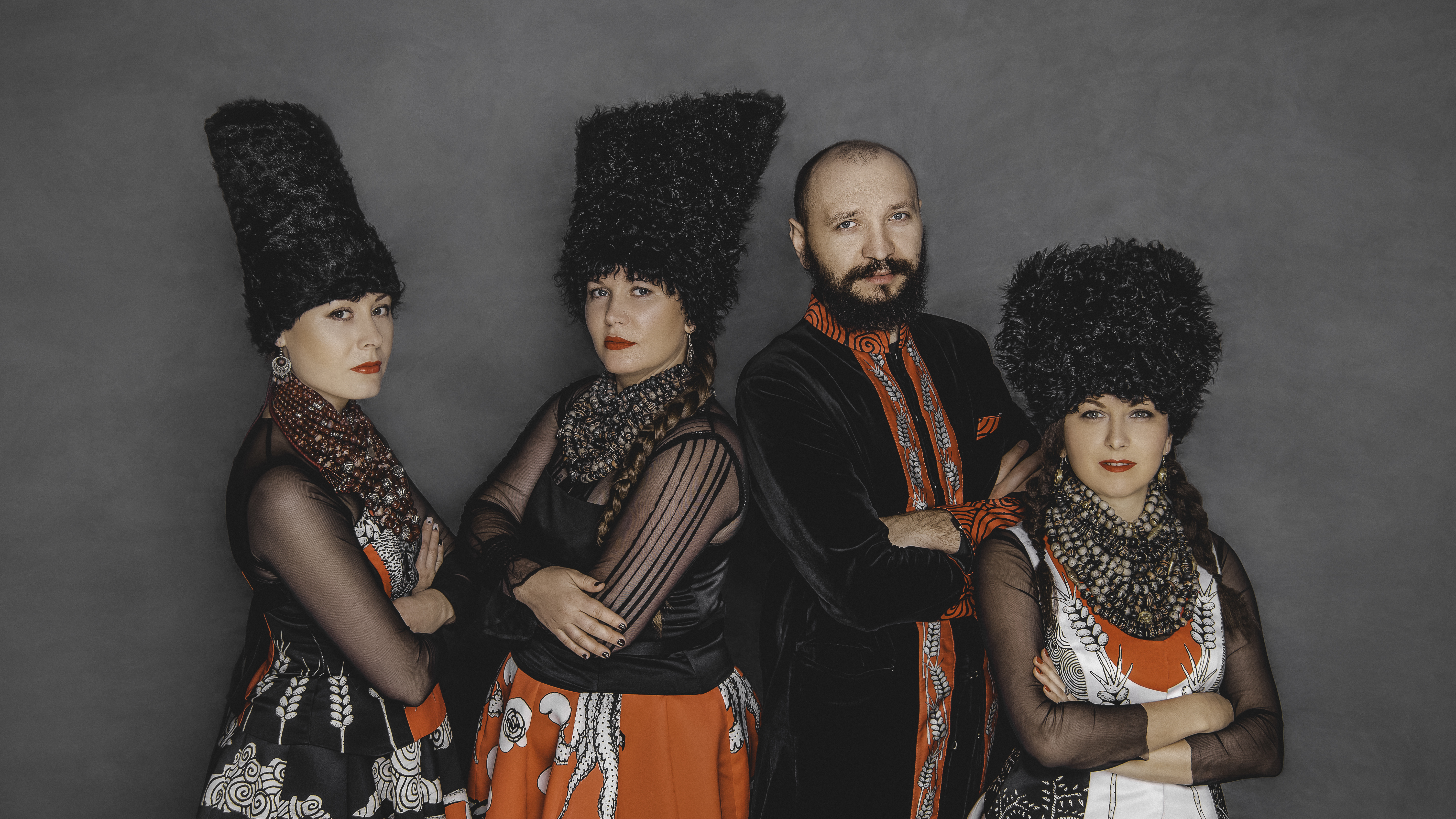 The Ukrainian band DakhaBrakha.