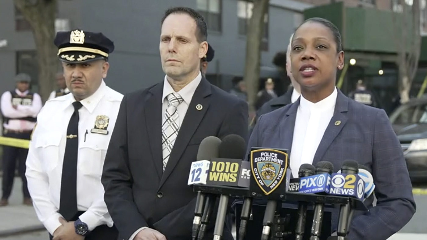 Police: Arrest made in slaying of girl walking on NYC street : NPR