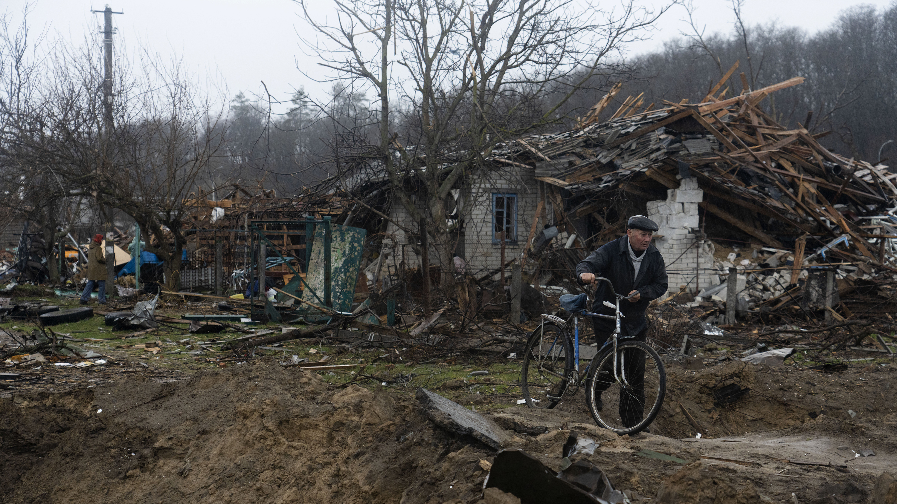 Residents of a devastated Chernihiv ponder their future after a Russian siege ends