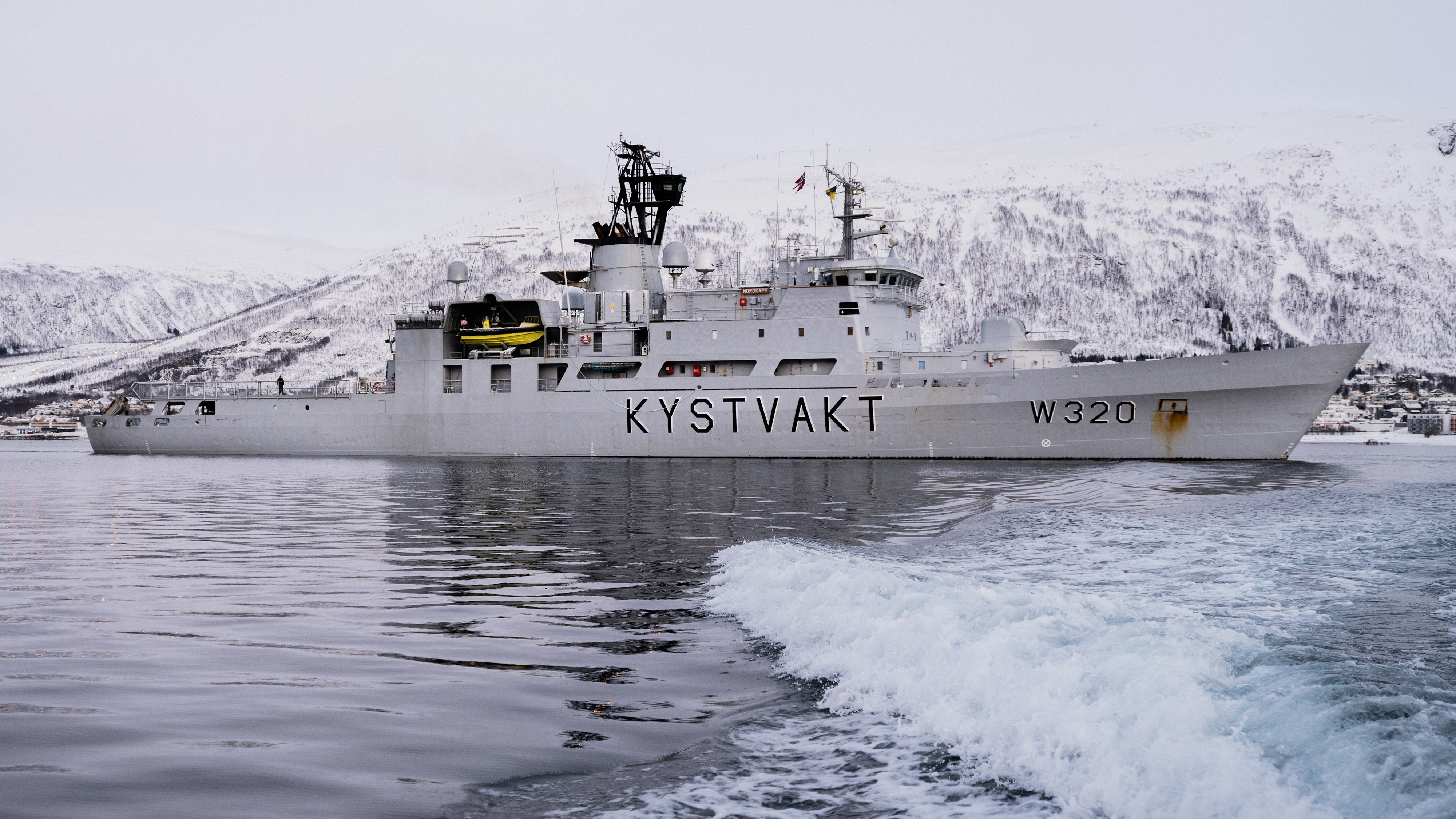 Norwegian coast guard cutters are used for rescue, fishery inspection, research purposes and general patrols in Norwegian waters.