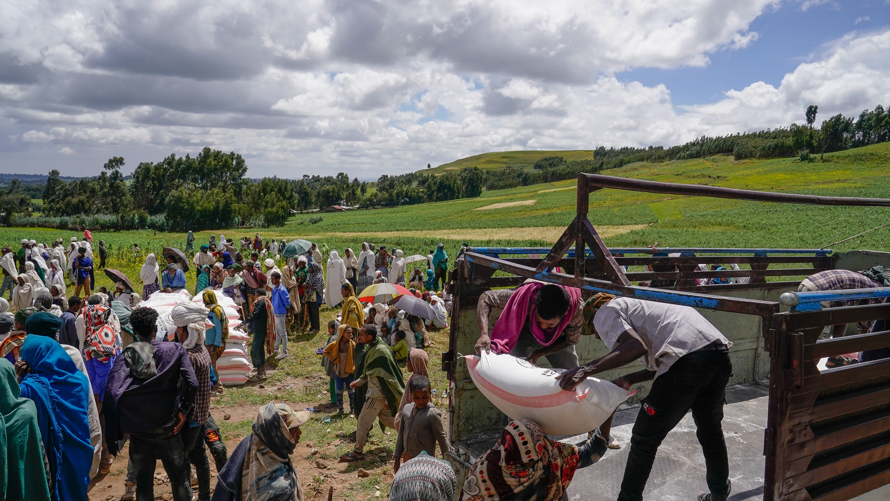 Ukraine war raises question: Does food aid go equally to 'Black and white lives : Goats and Soda : NPR - Vimarsana News