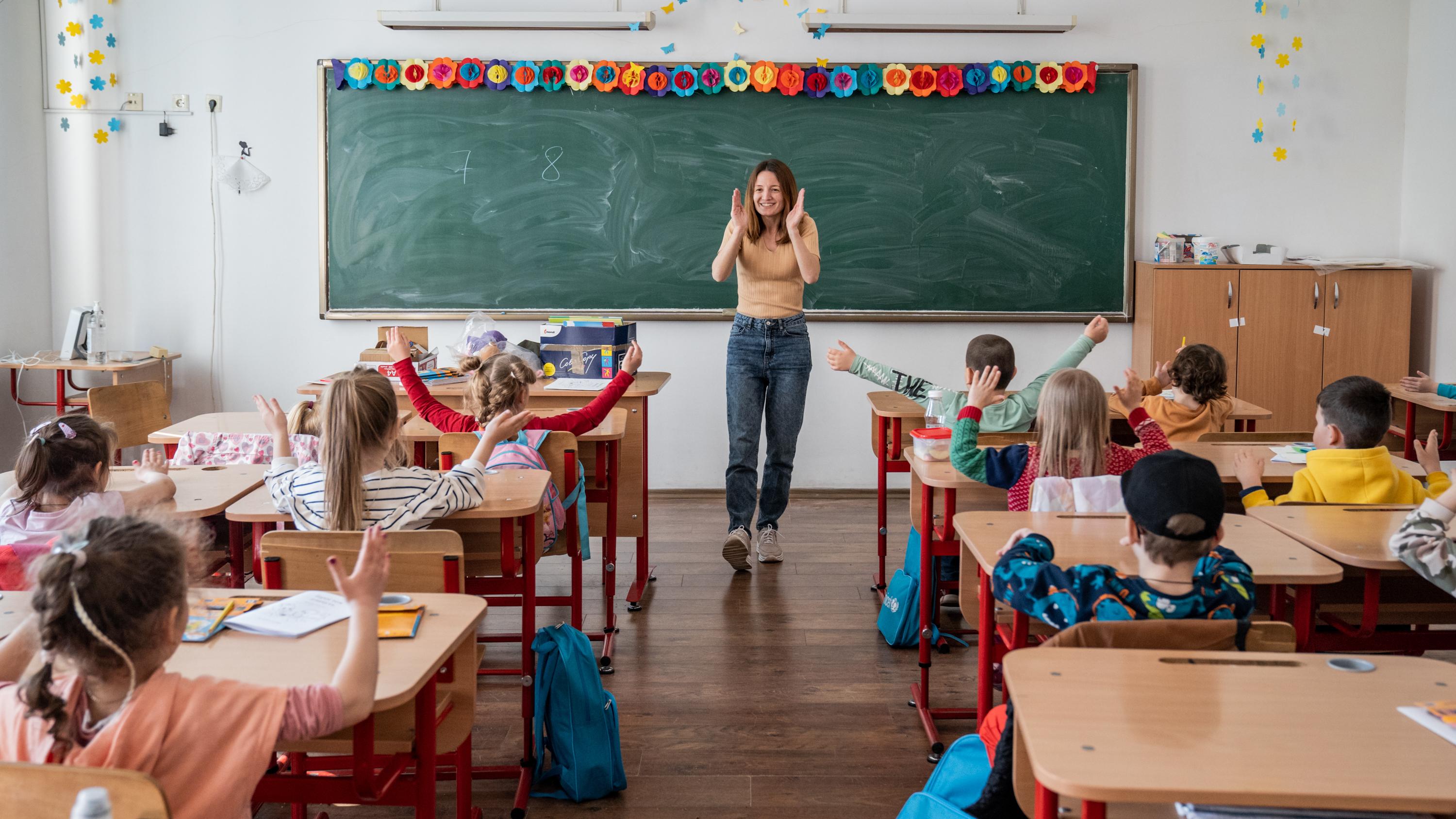 A teacher set up a school for Ukrainian refugee children in Romania - Vimarsana News