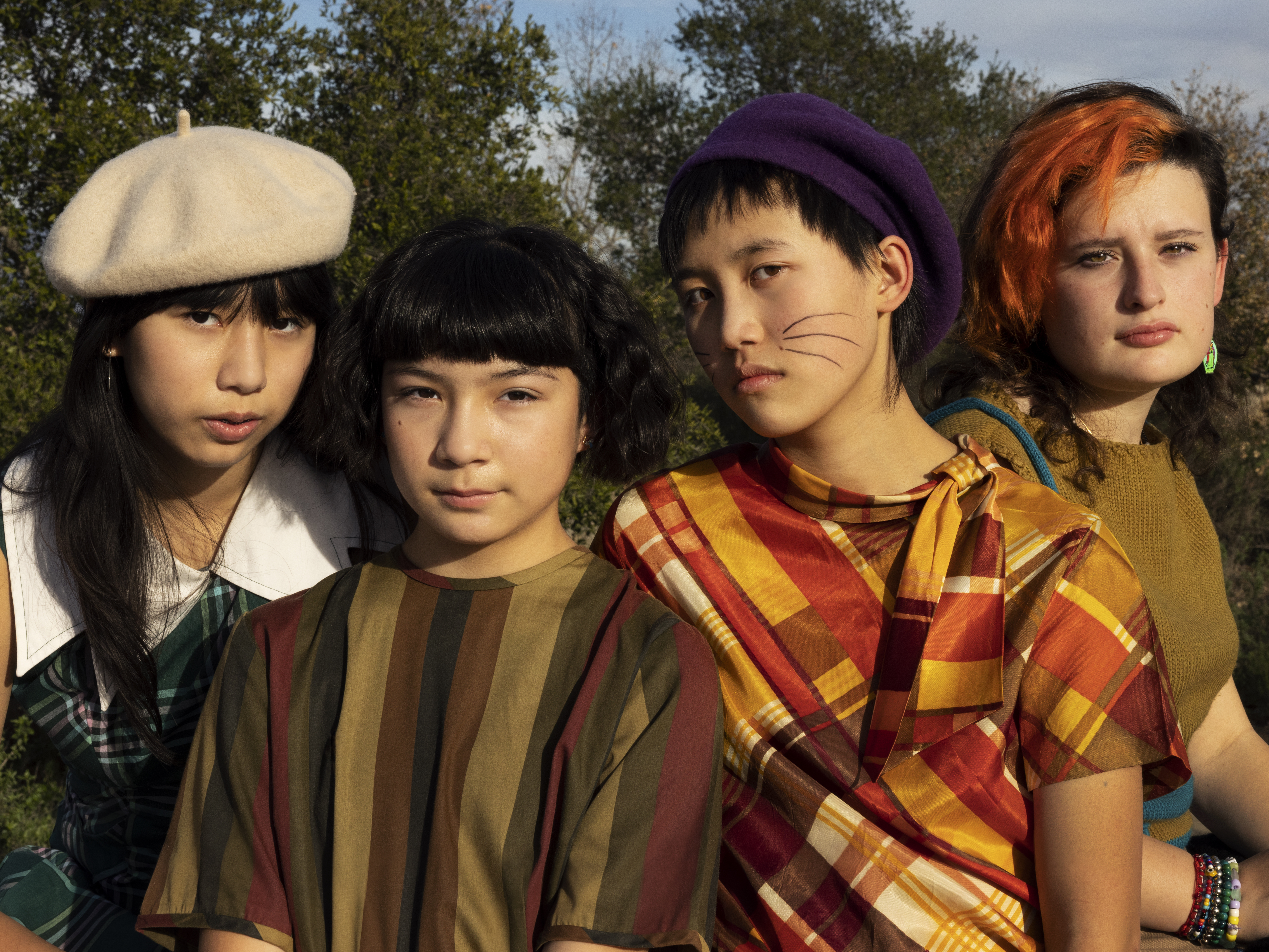 The Linda Lindas' recently released album, Growing Up, finds its members attempting to make sense of adolescence in a global pandemic, demanding to be heard and paying homage to a savage pet cat.