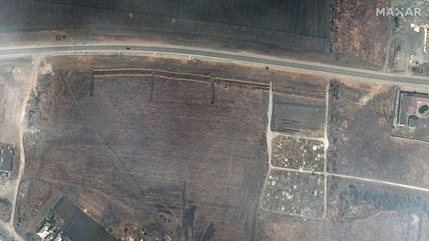 Mariupol mass grave Satellite images suggest location of up to 9,000