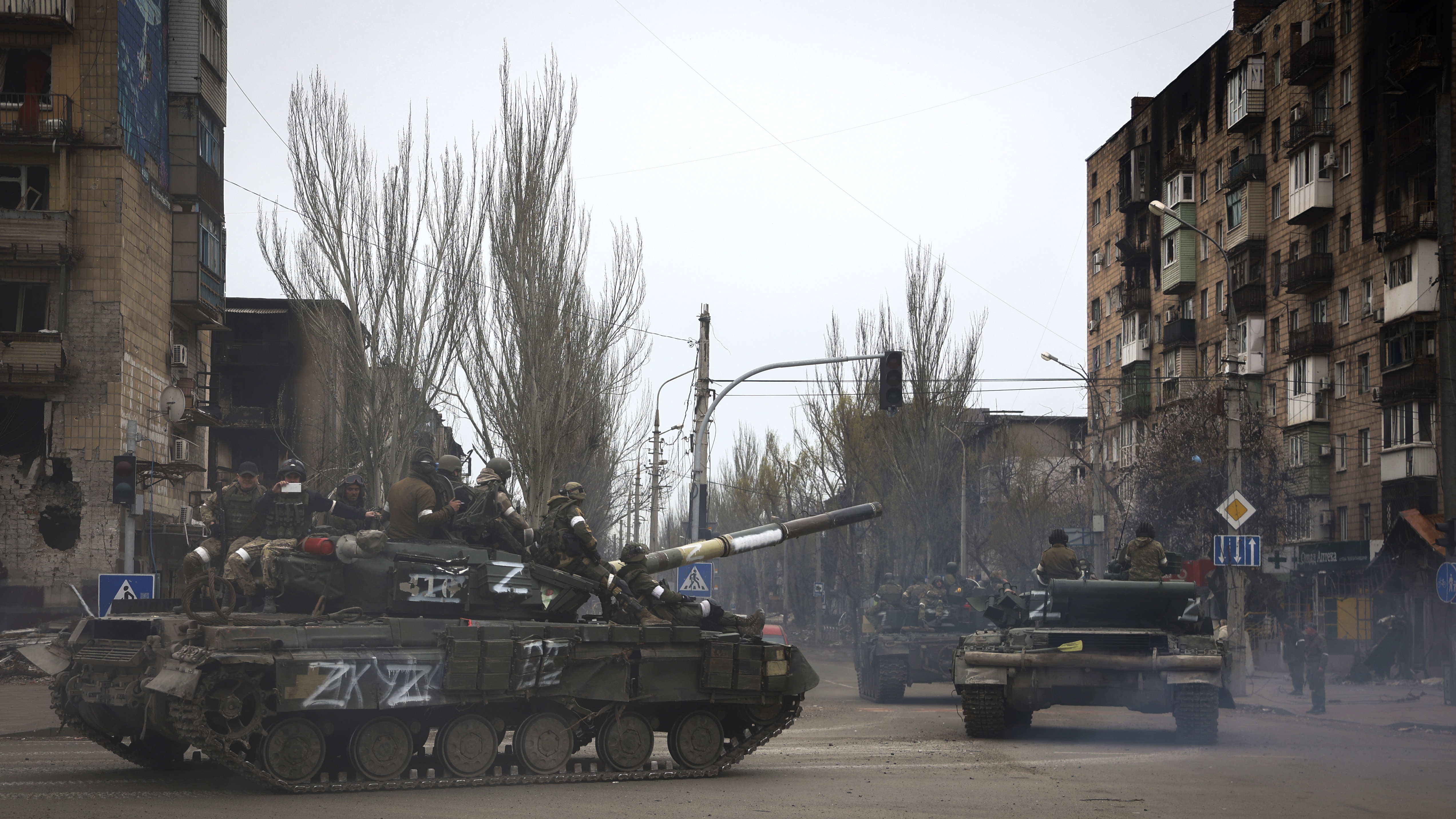 Russia says civilians can leave the Mariupol steel plant, but Ukraine disagrees