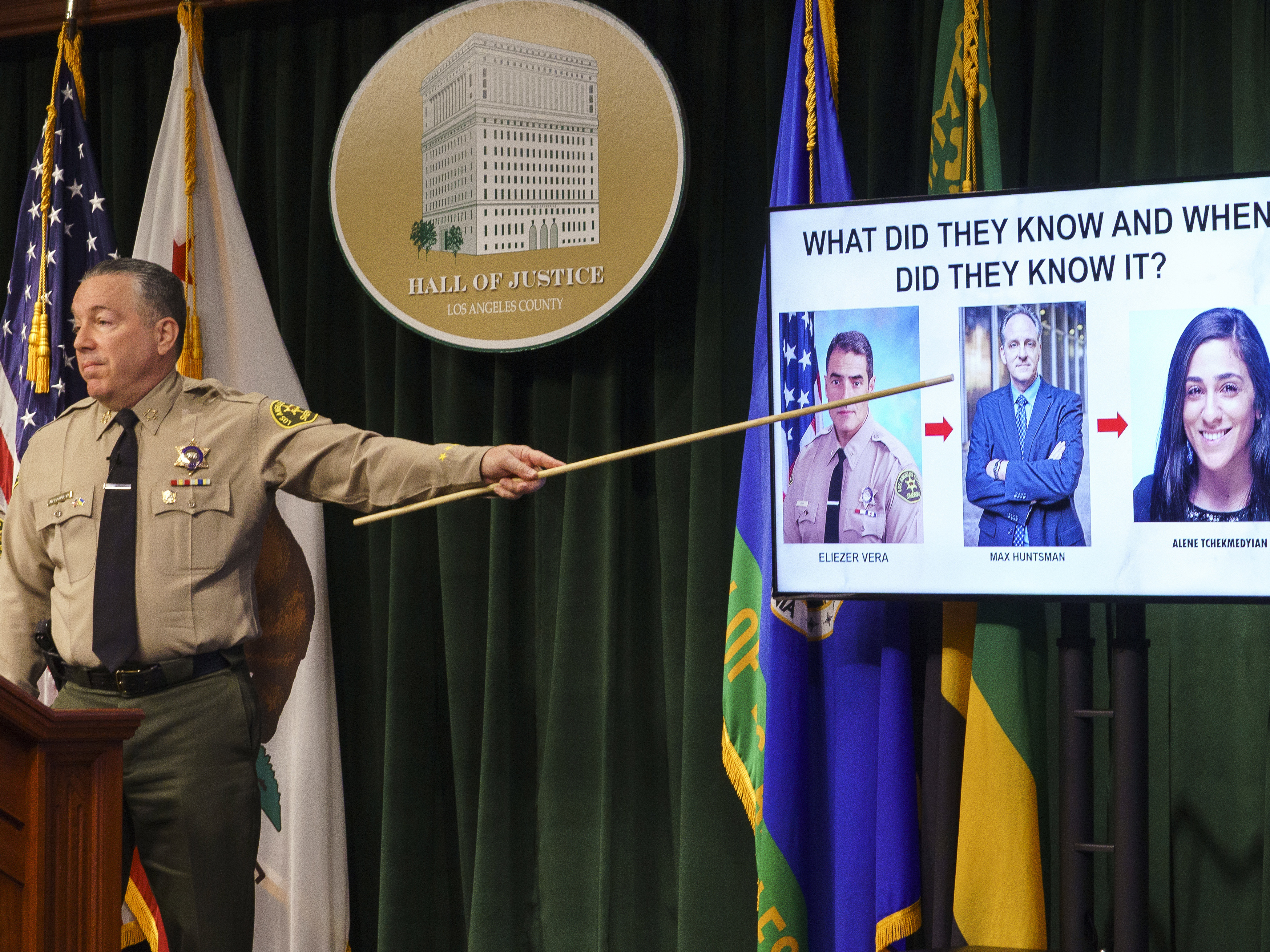 The LA sheriff is investigating a reporter who broke a story on a department cover-up - Vimarsana News