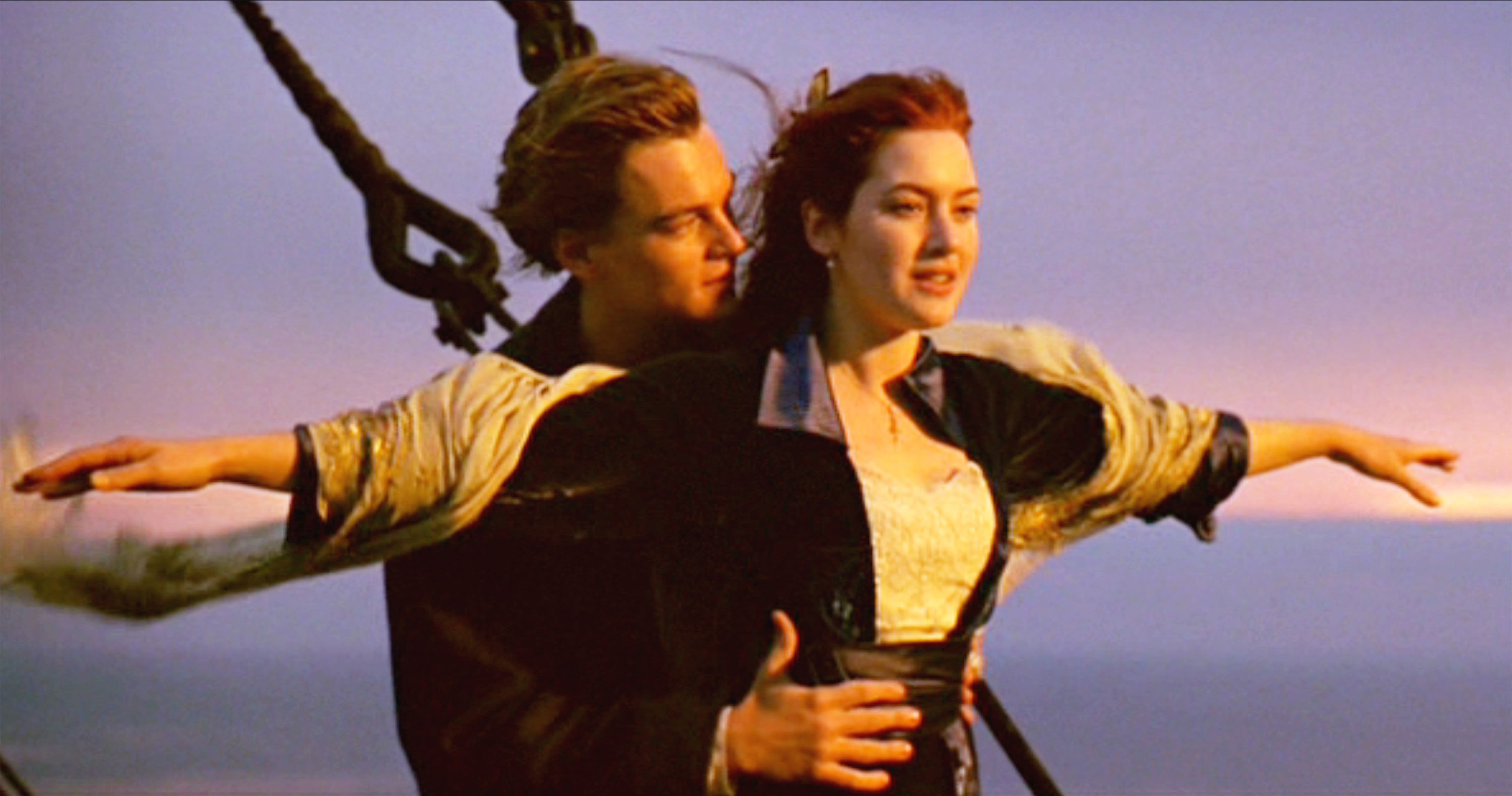 Leonardo DiCaprio and Kate Winslet in James Cameron's 1997 hit film, <em>Titanic</em>. (CBS Photo Archive via Getty Images)