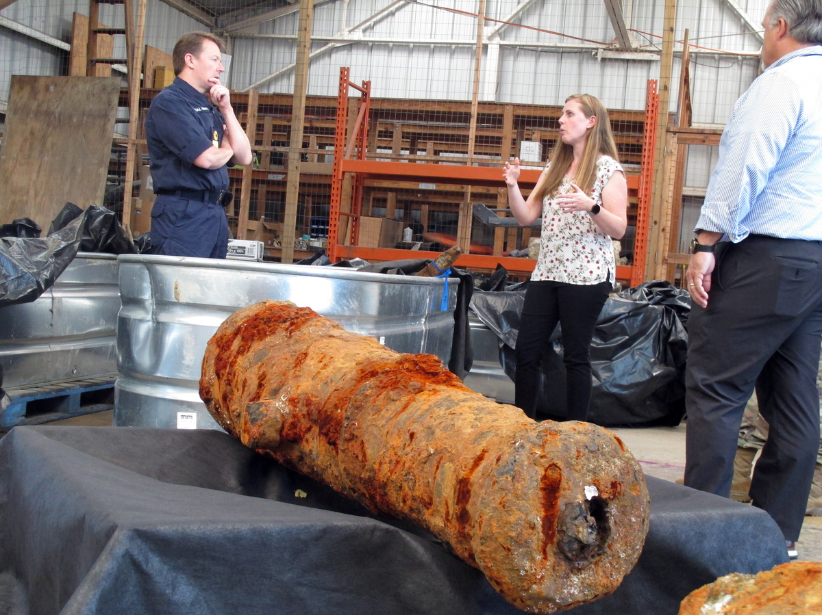 19 cannons from the Revolutionary War are found in the Savannah River NPR