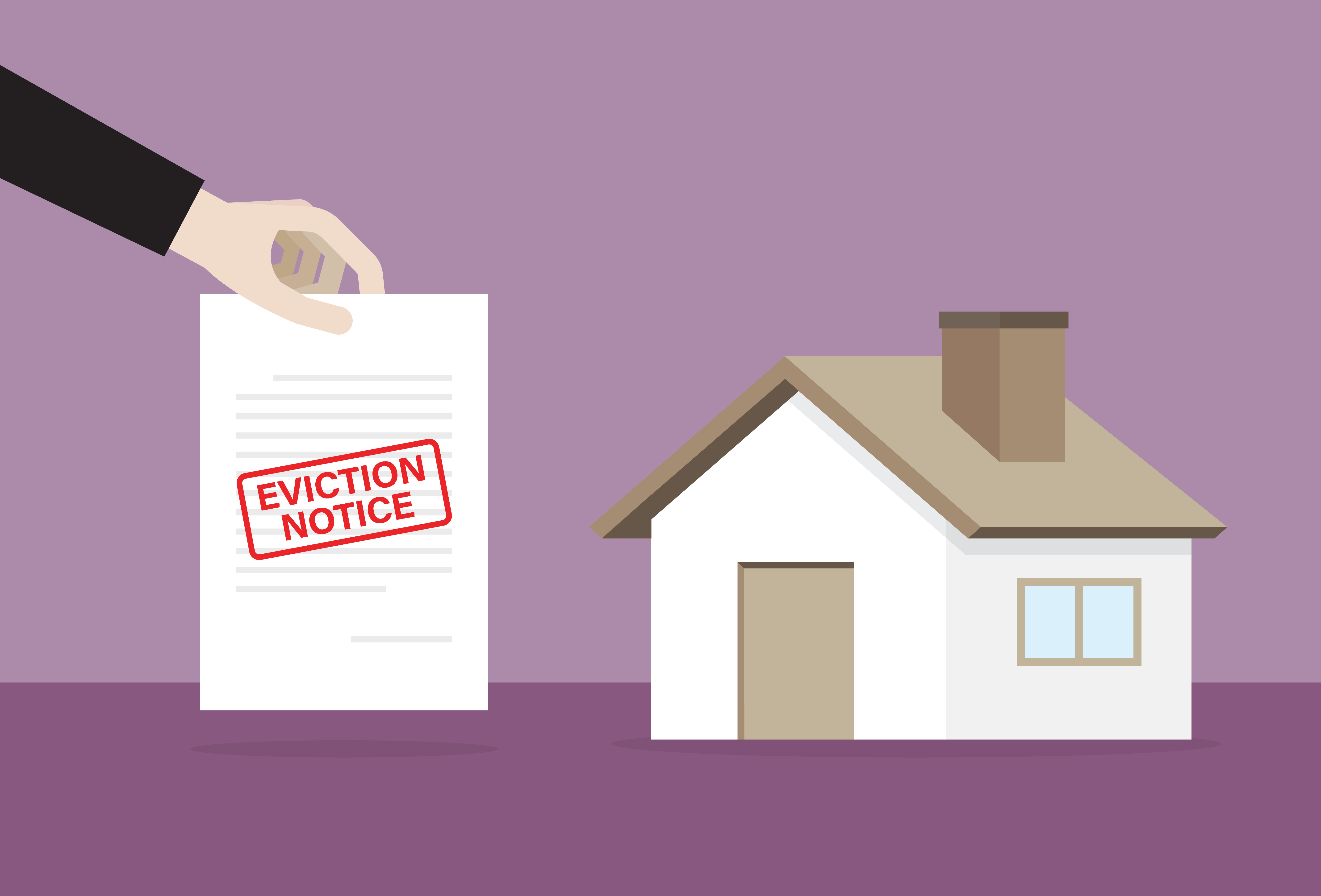 Eviction filings are rising even as rents spike and inflation cuts deeper into household budgets. (Getty Images)