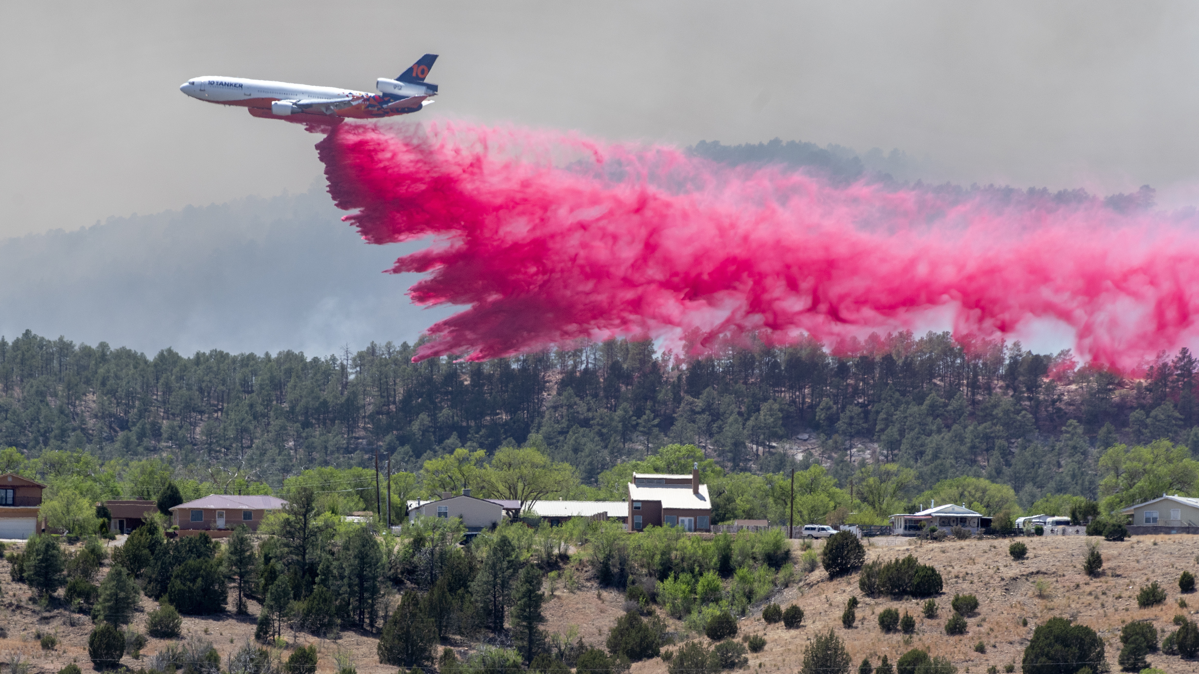 Biden declares disaster in New Mexico wildfire zone
