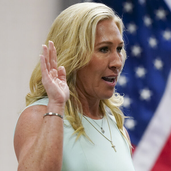 Georgia officials rule that Marjorie Taylor Greene can remain on the ballot