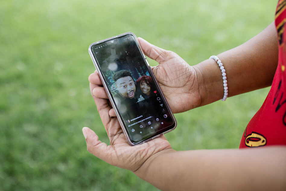 Christina Summers shares a TikTok video she made in memory of her late husband, James, to mark his birthday.