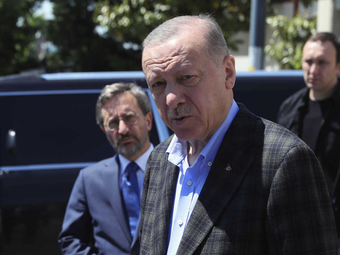 Turkey's president opposes letting Finland, Sweden join NATO : NPR